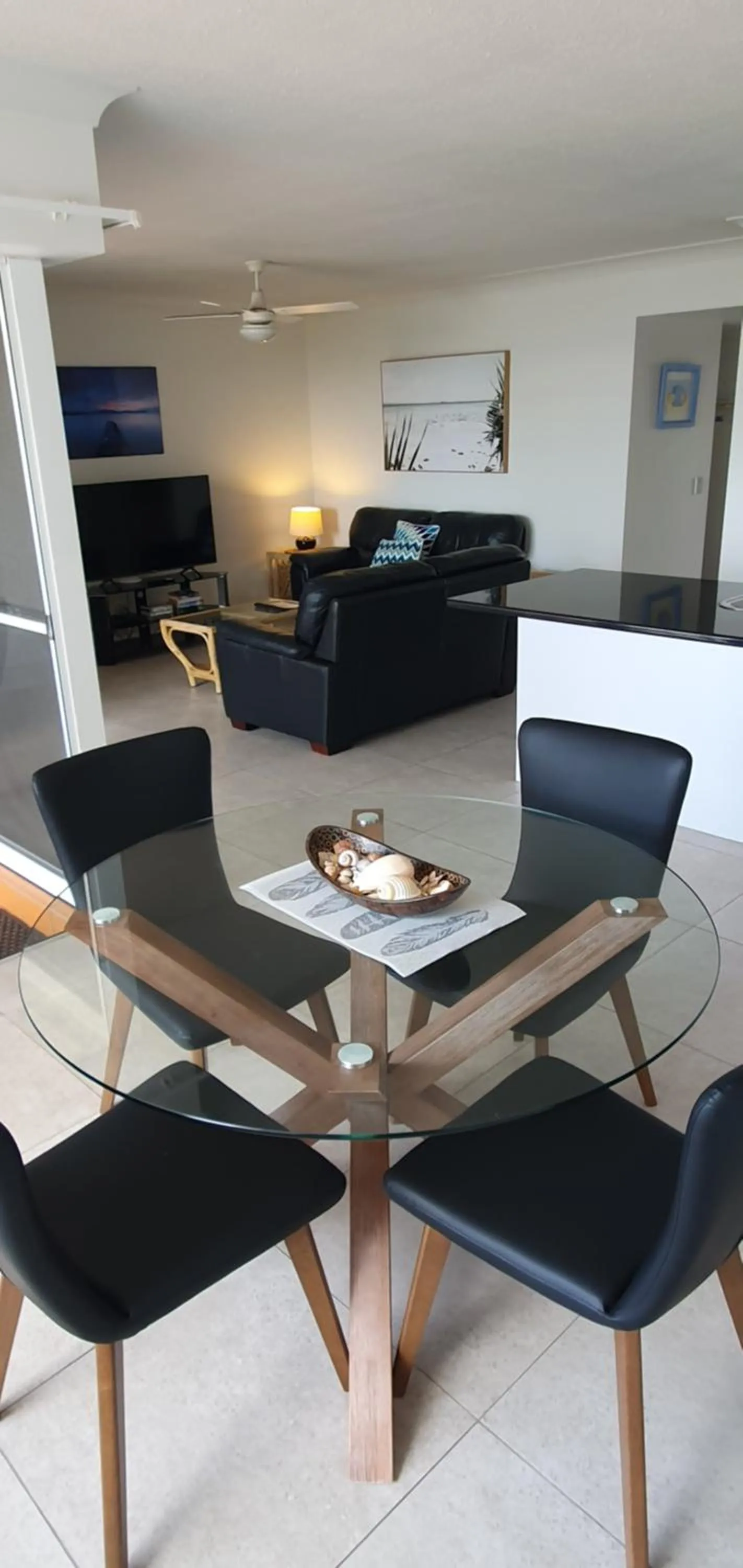Living room in Pandanus Coolum Beach