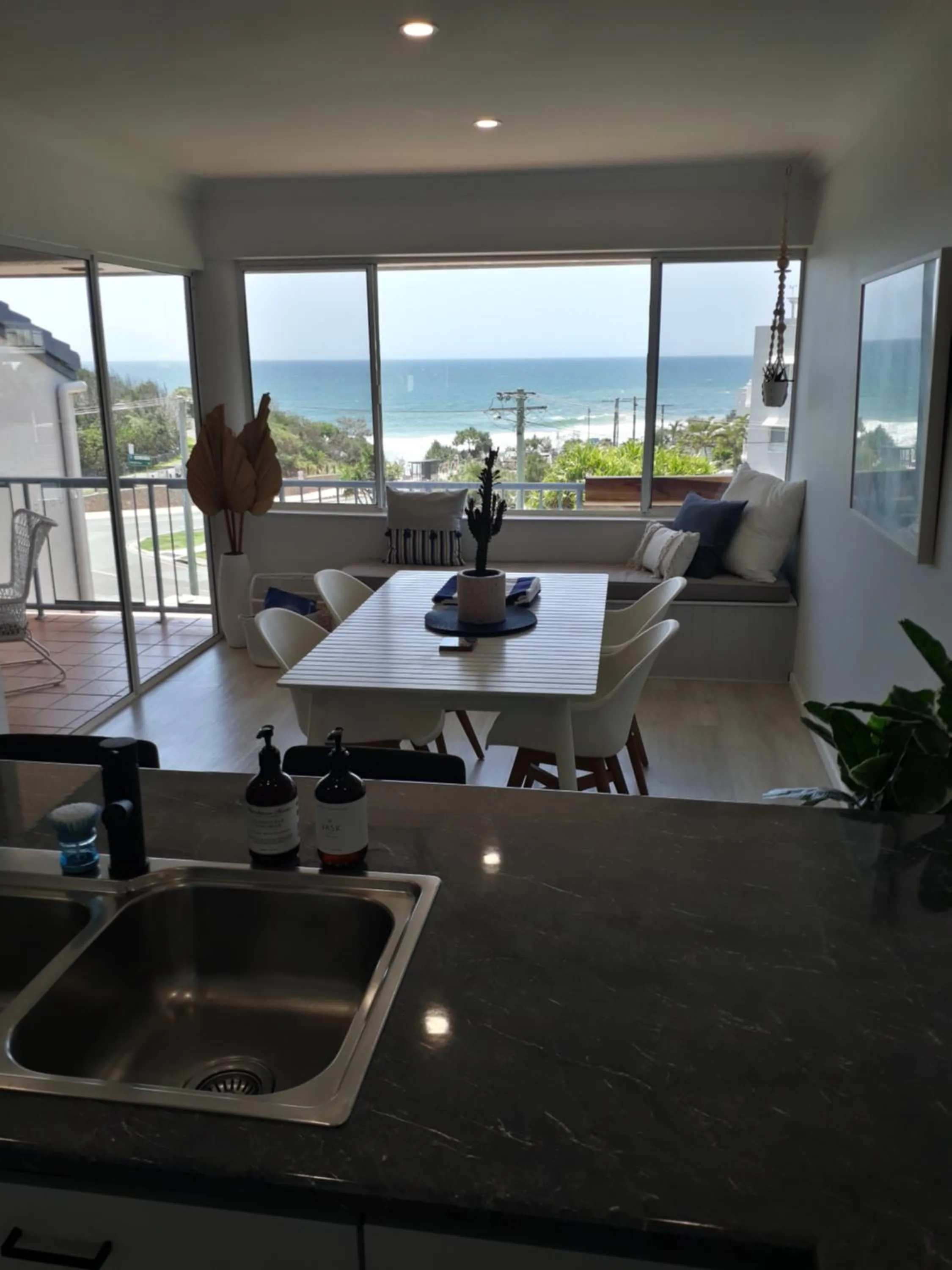 Dining area in Pandanus Coolum Beach