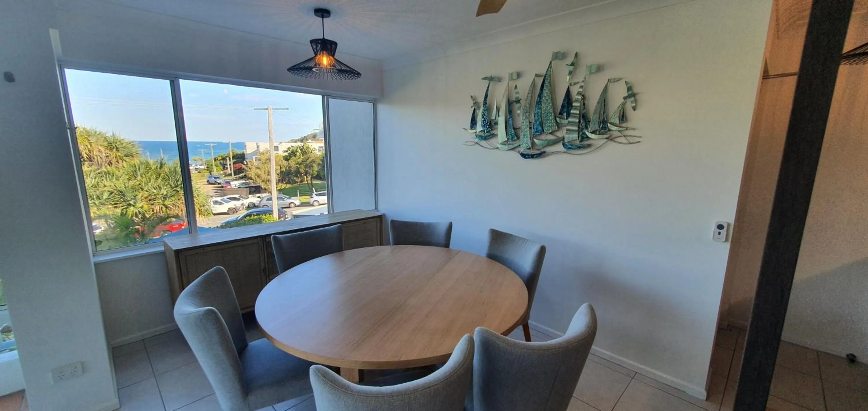 Dining area in Pandanus Coolum Beach