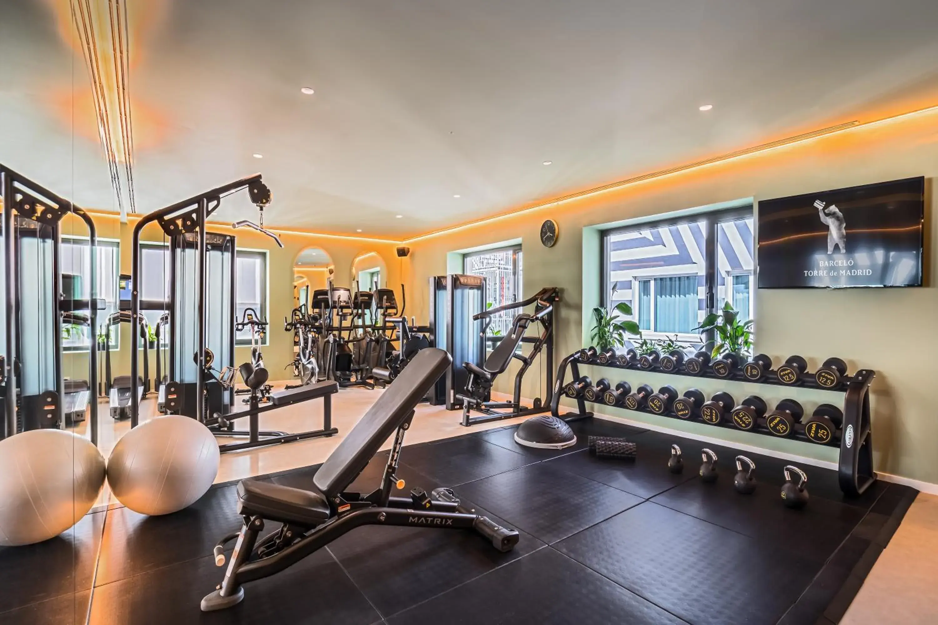 Fitness centre/facilities in Barceló Torre de Madrid Fitness centre/facilities in Barceló Torre de Madrid