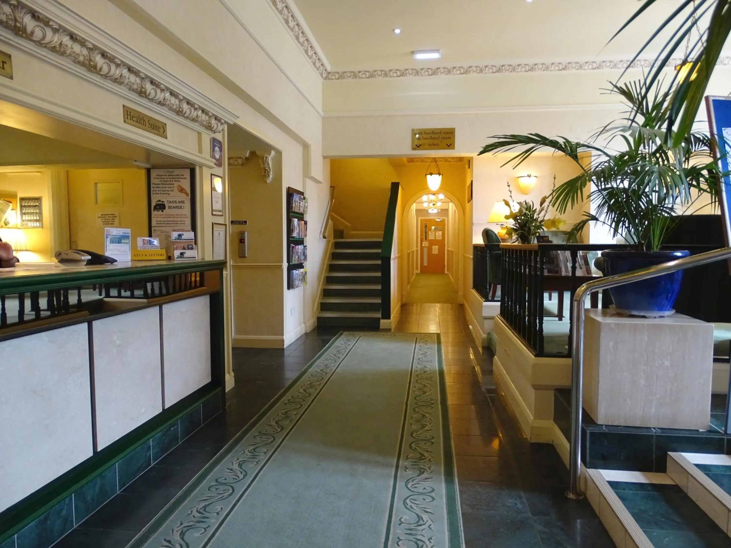 Lobby or reception in La Trelade Hotel
