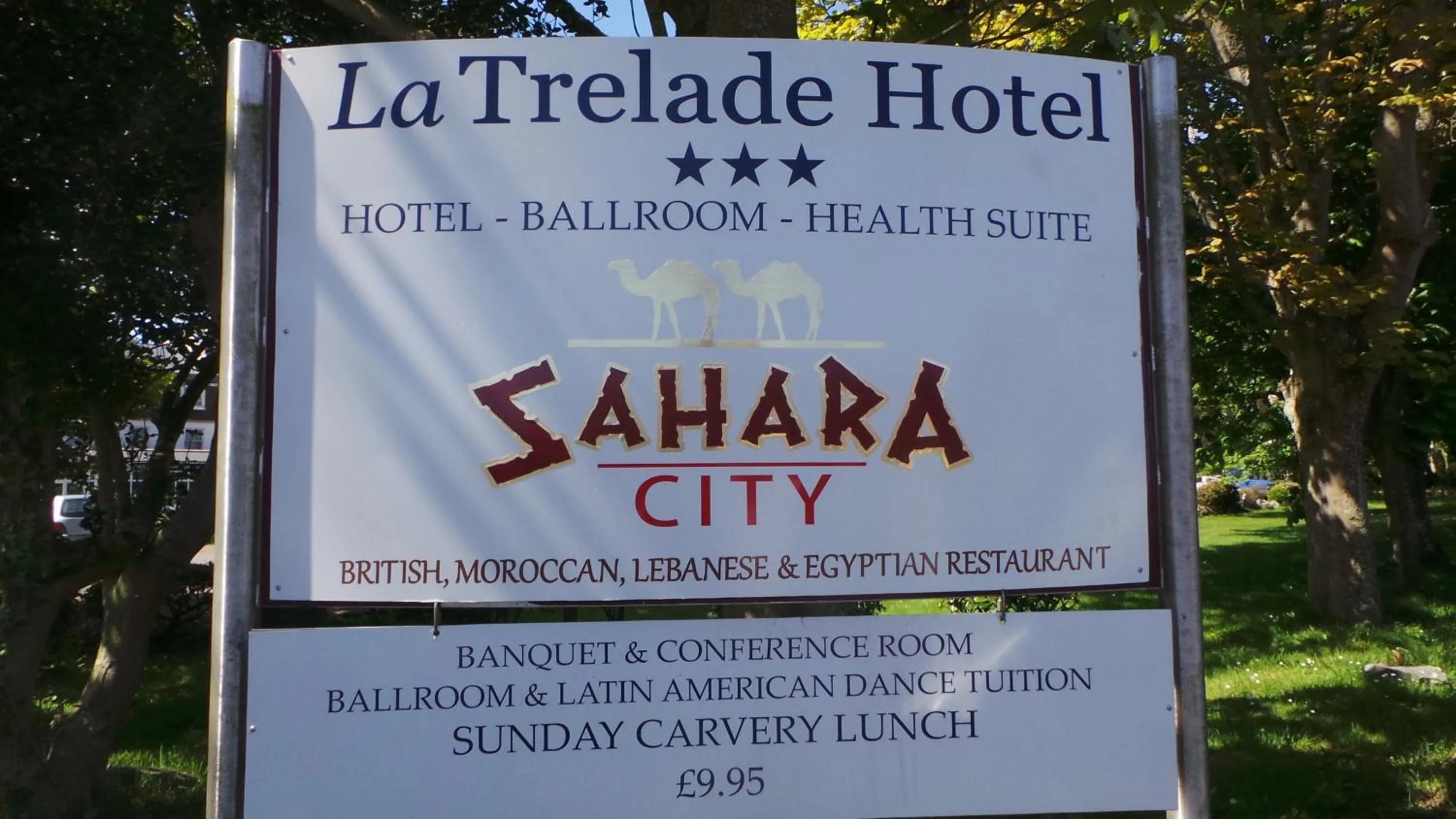 Property logo or sign in La Trelade Hotel