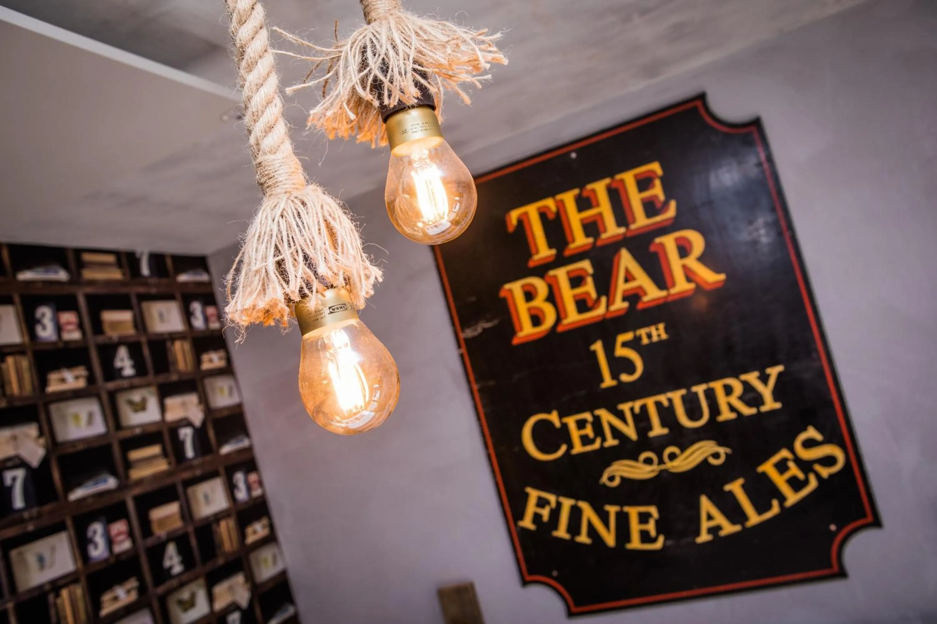 Decorative detail in James' Place at Dowlais
