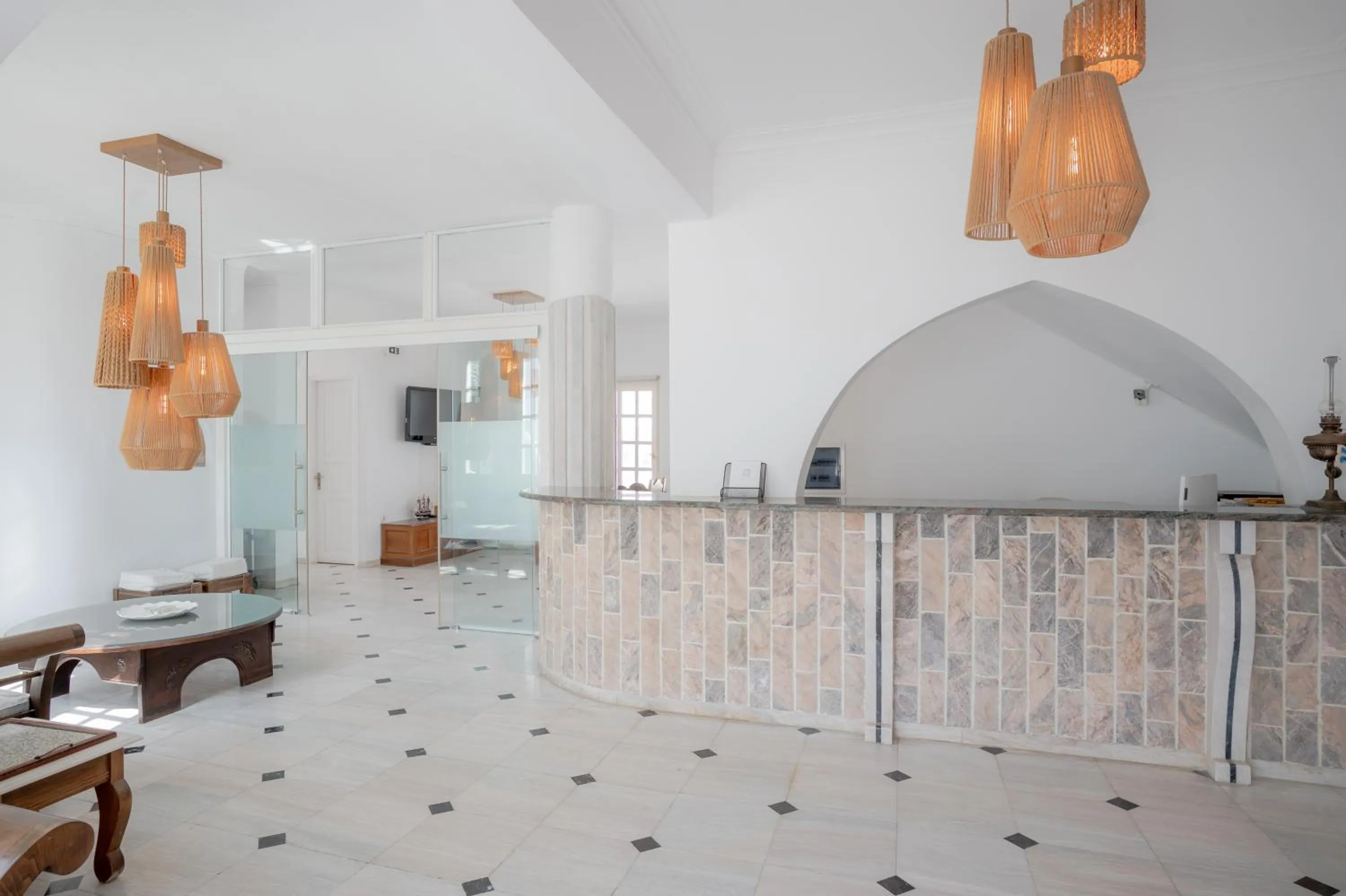 Lobby or reception in Aldea