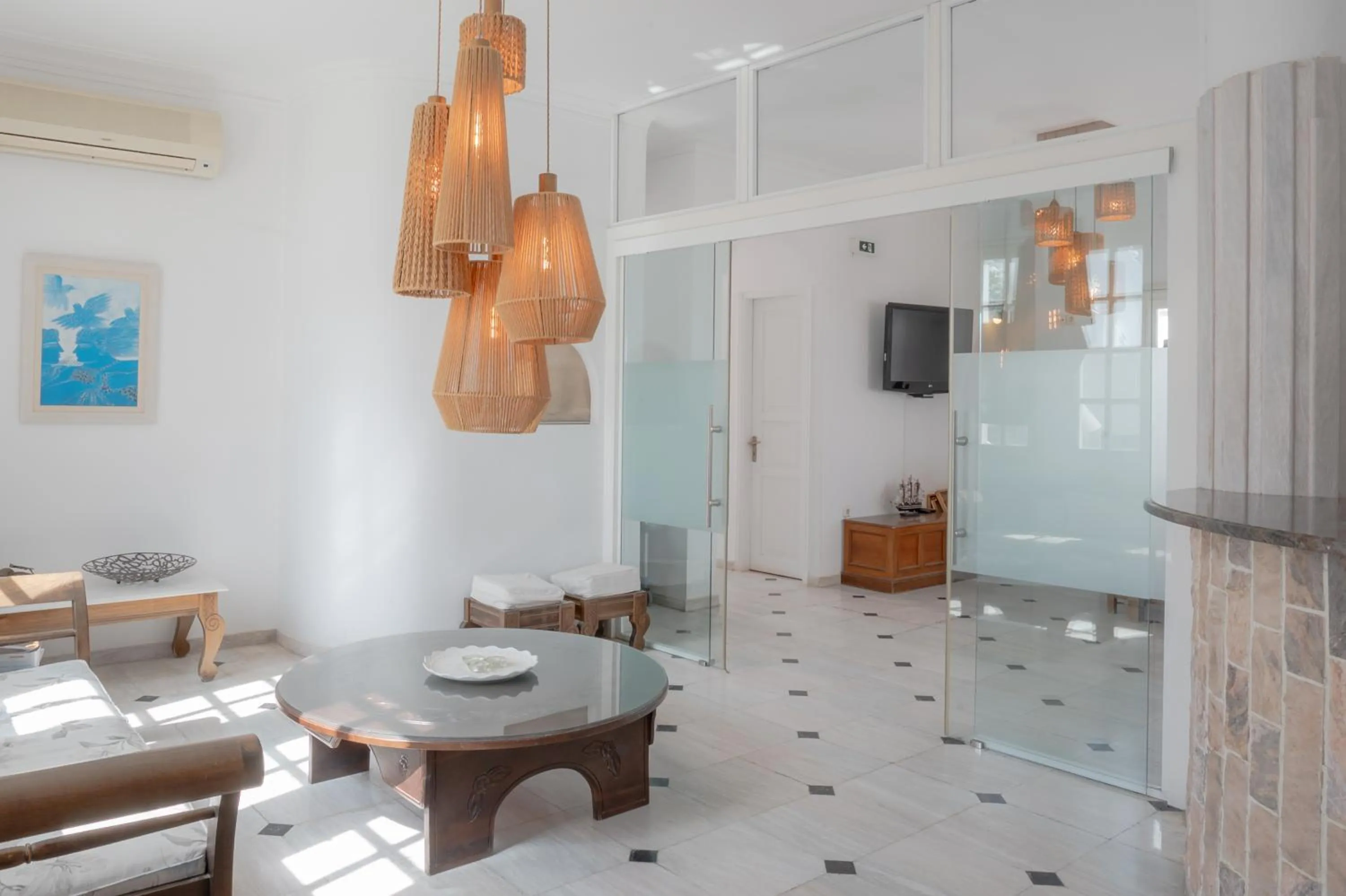 Living room in Aldea