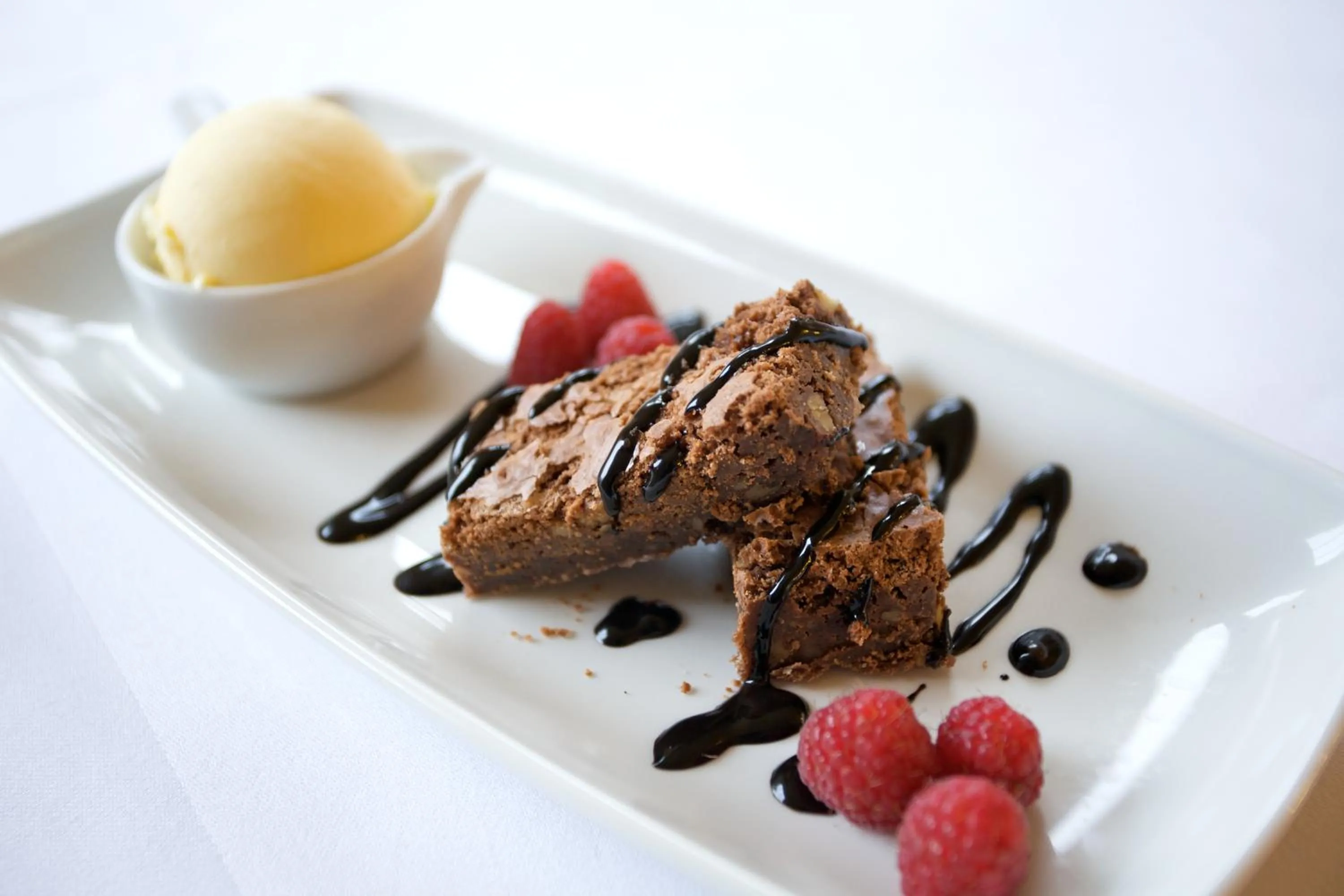 Food close-up in Penmorvah Manor Hotel