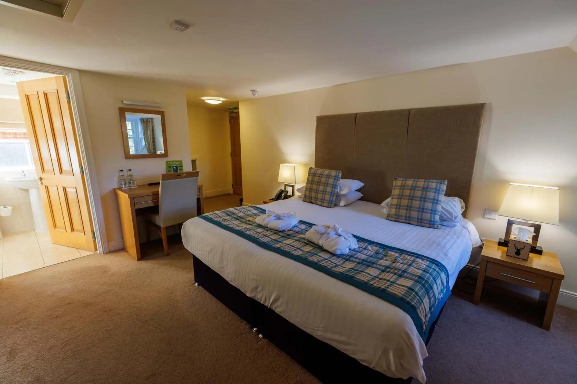 Bed in Moness Resort