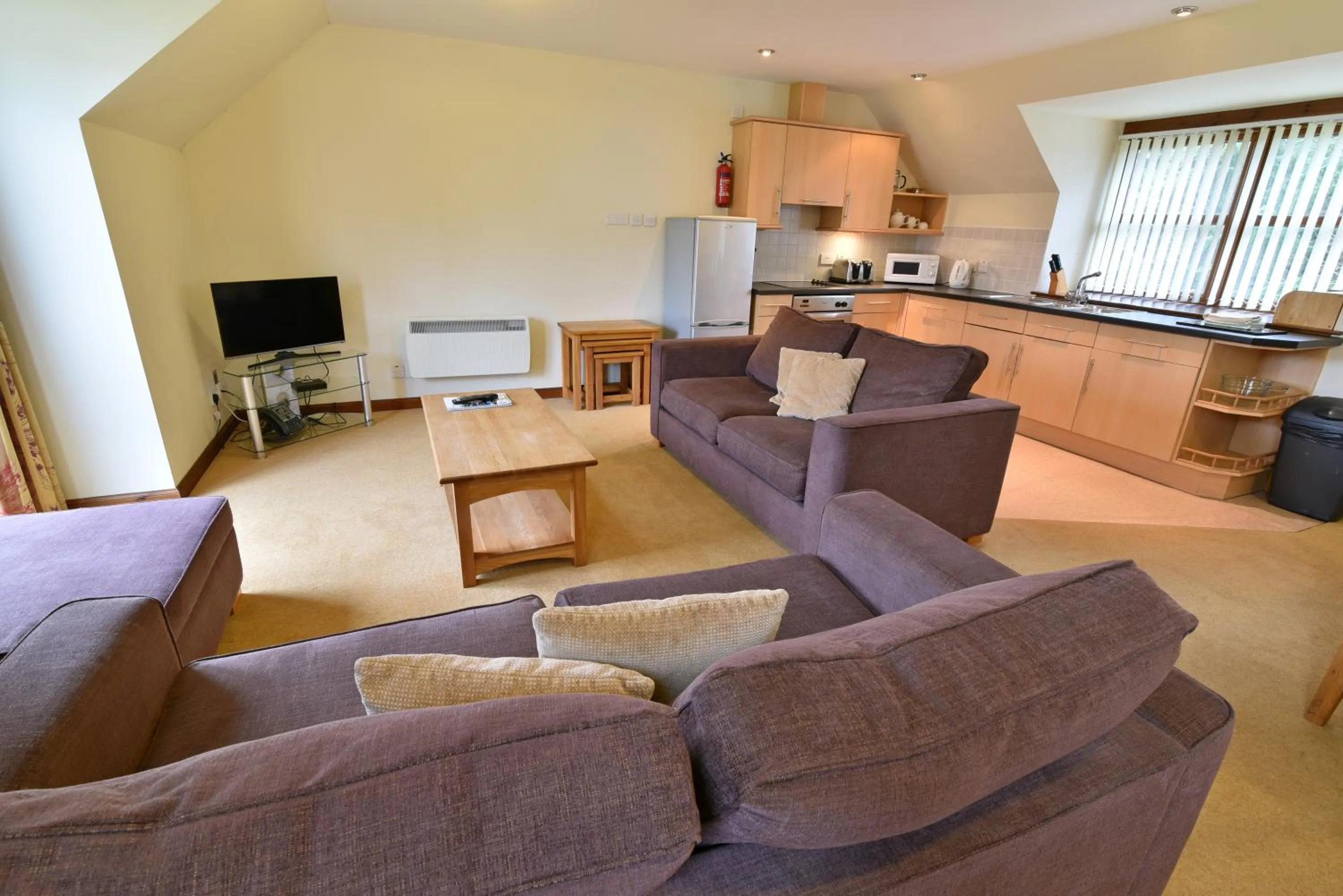 Living room in Moness Resort