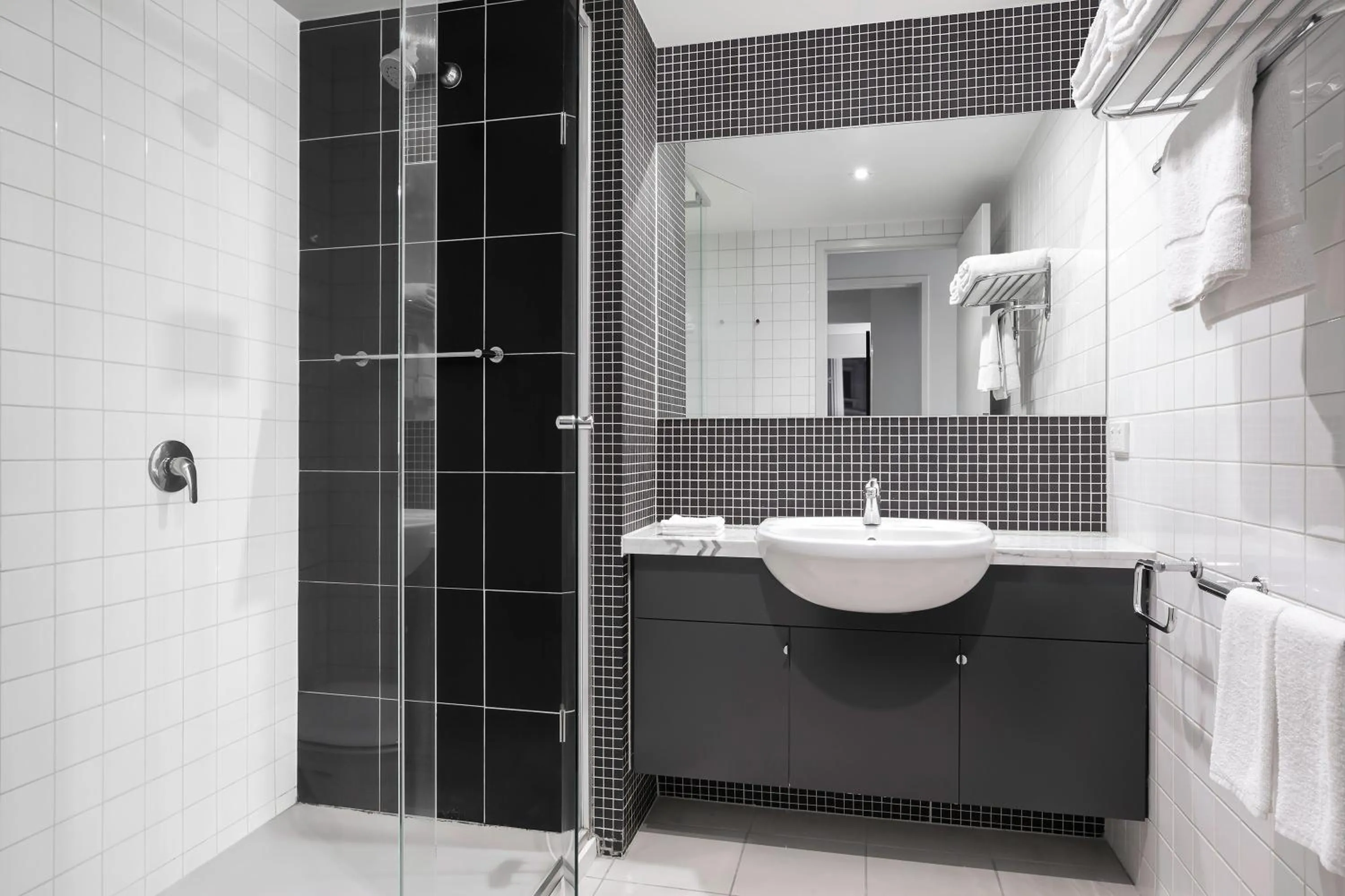 Bathroom in Mantra Southbank