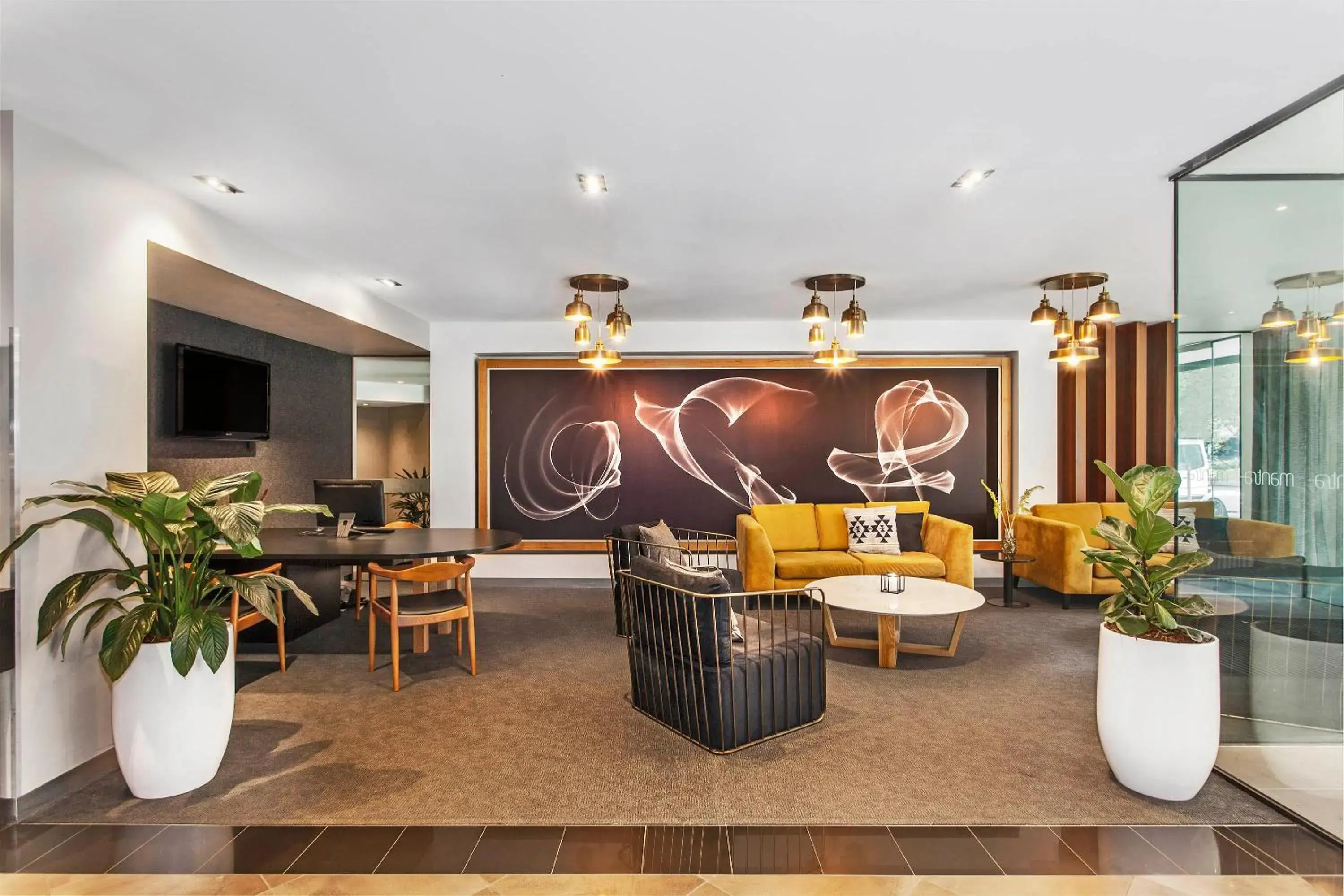 Lobby or reception in Mantra Southbank Lobby or reception in Mantra Southbank