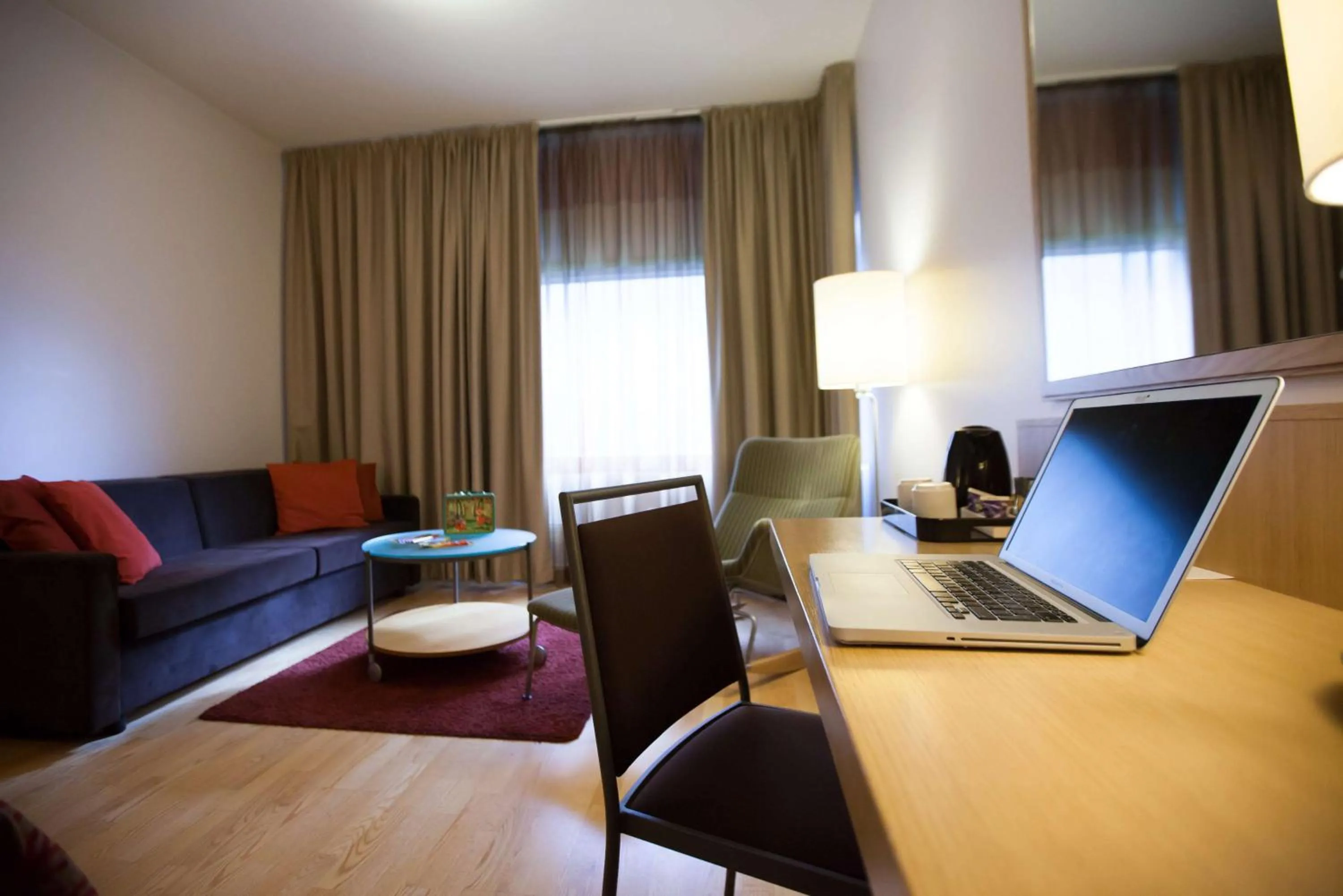 Bedroom in Scandic Oulu City