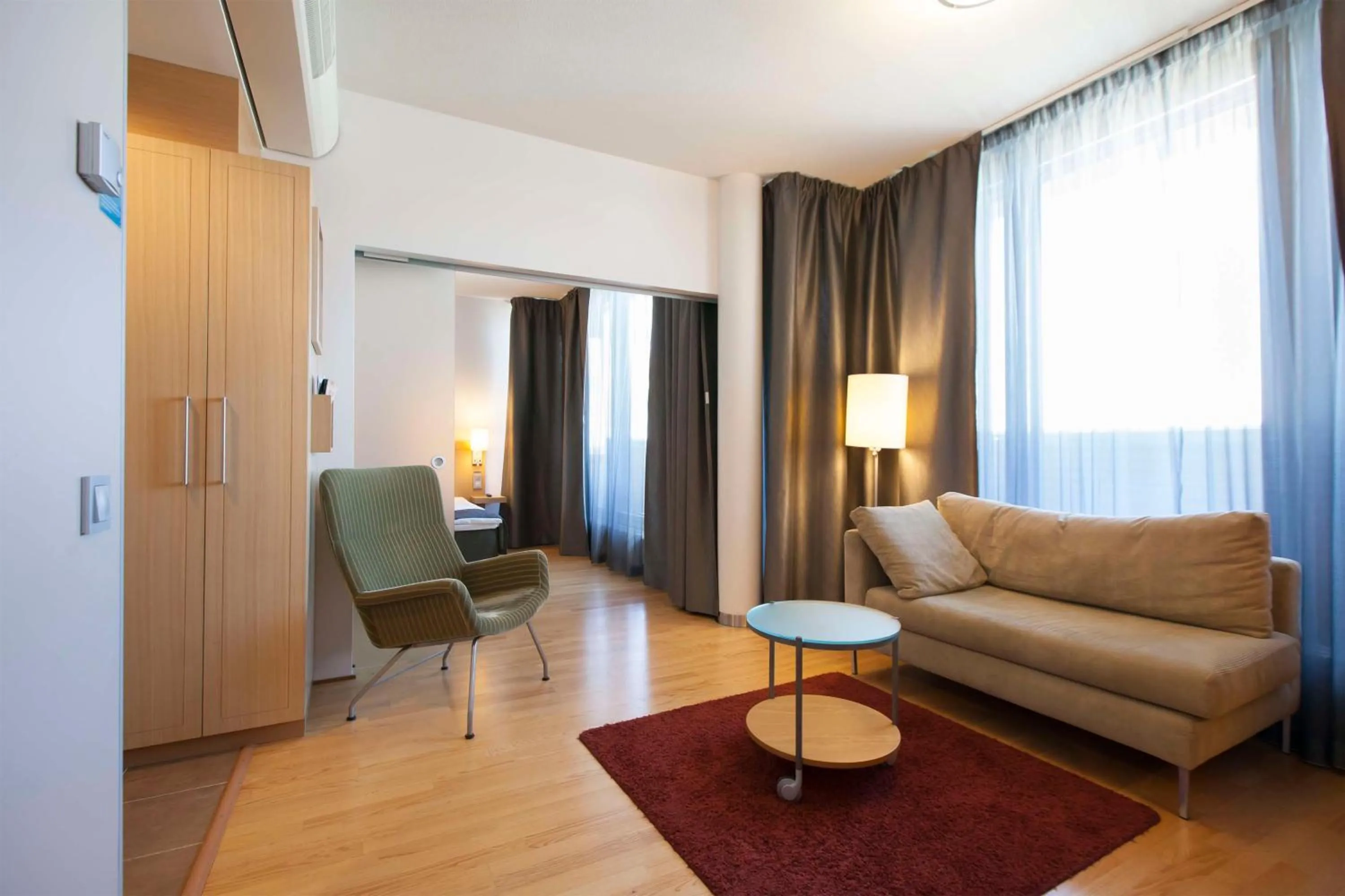 Bedroom in Scandic Oulu City