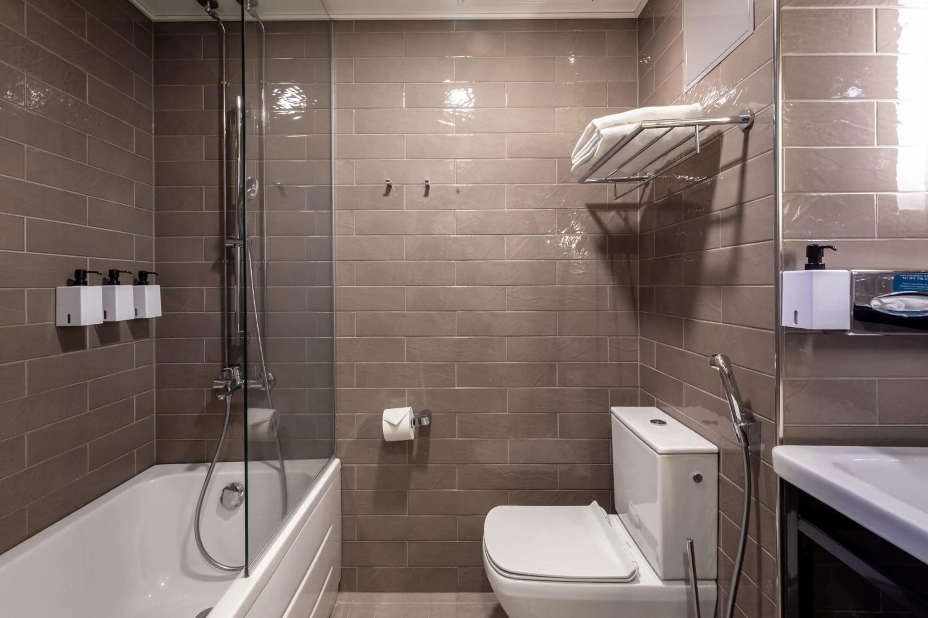 Bathroom in Scandic Rovaniemi City