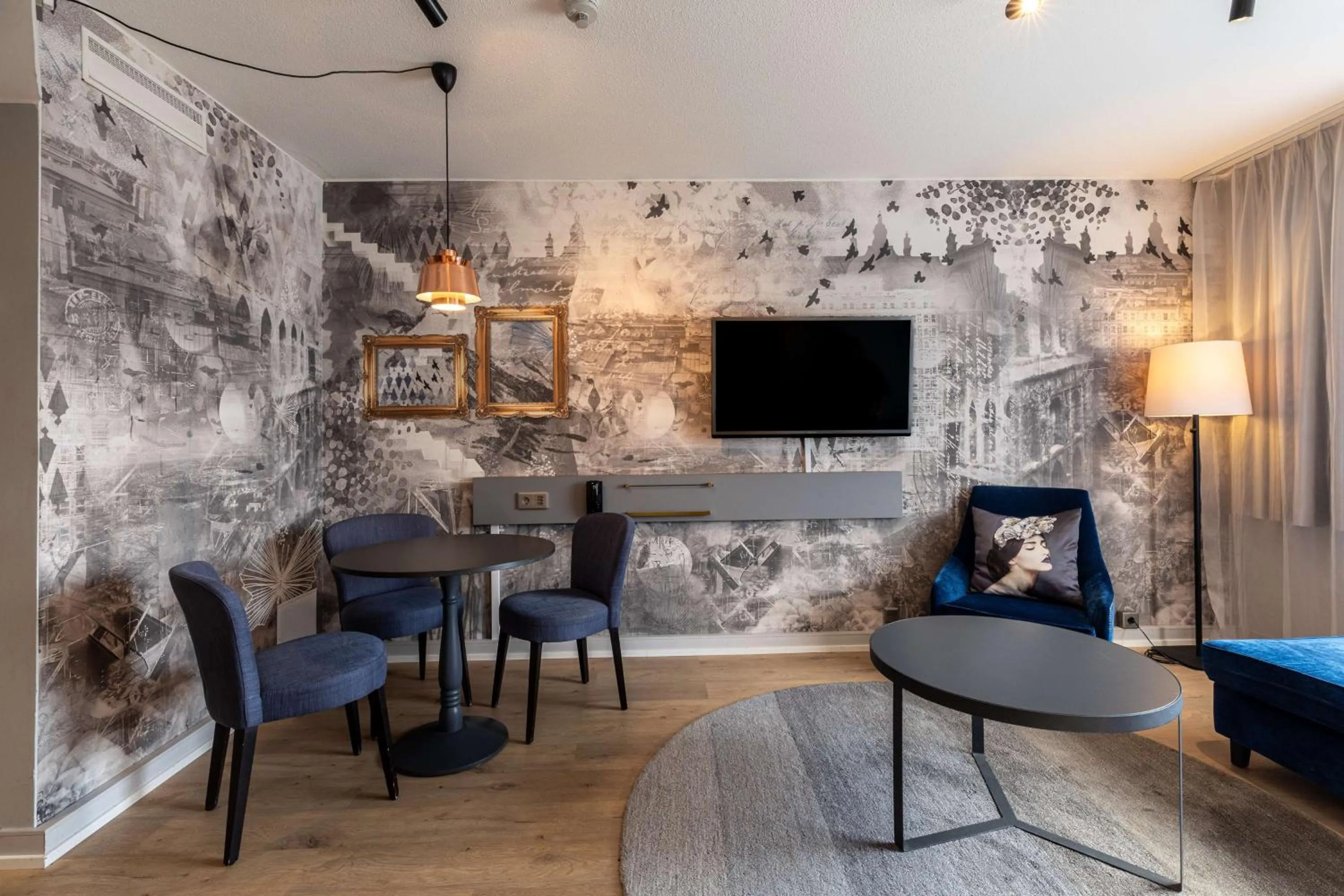 Bedroom in Scandic Kuopio