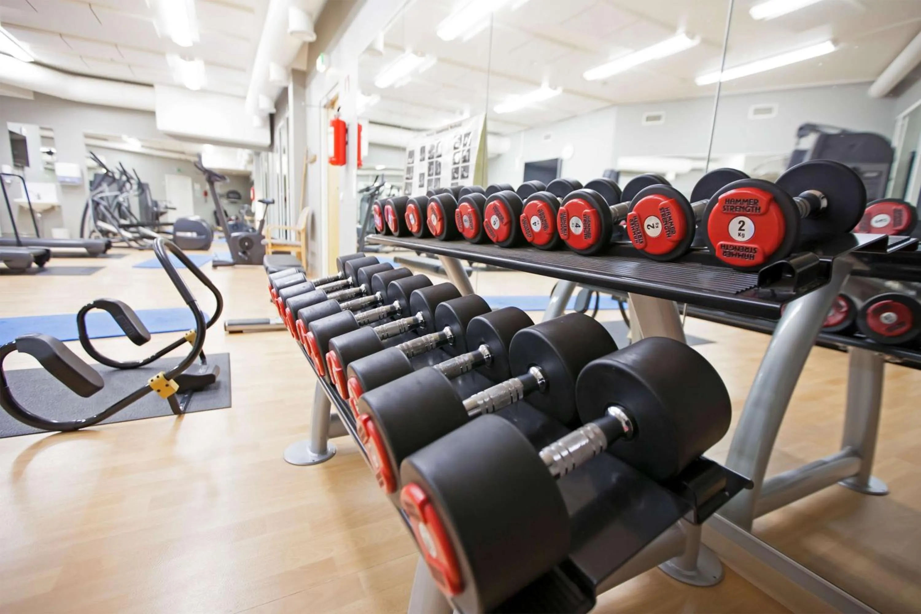 Fitness centre/facilities in Scandic Kuopio