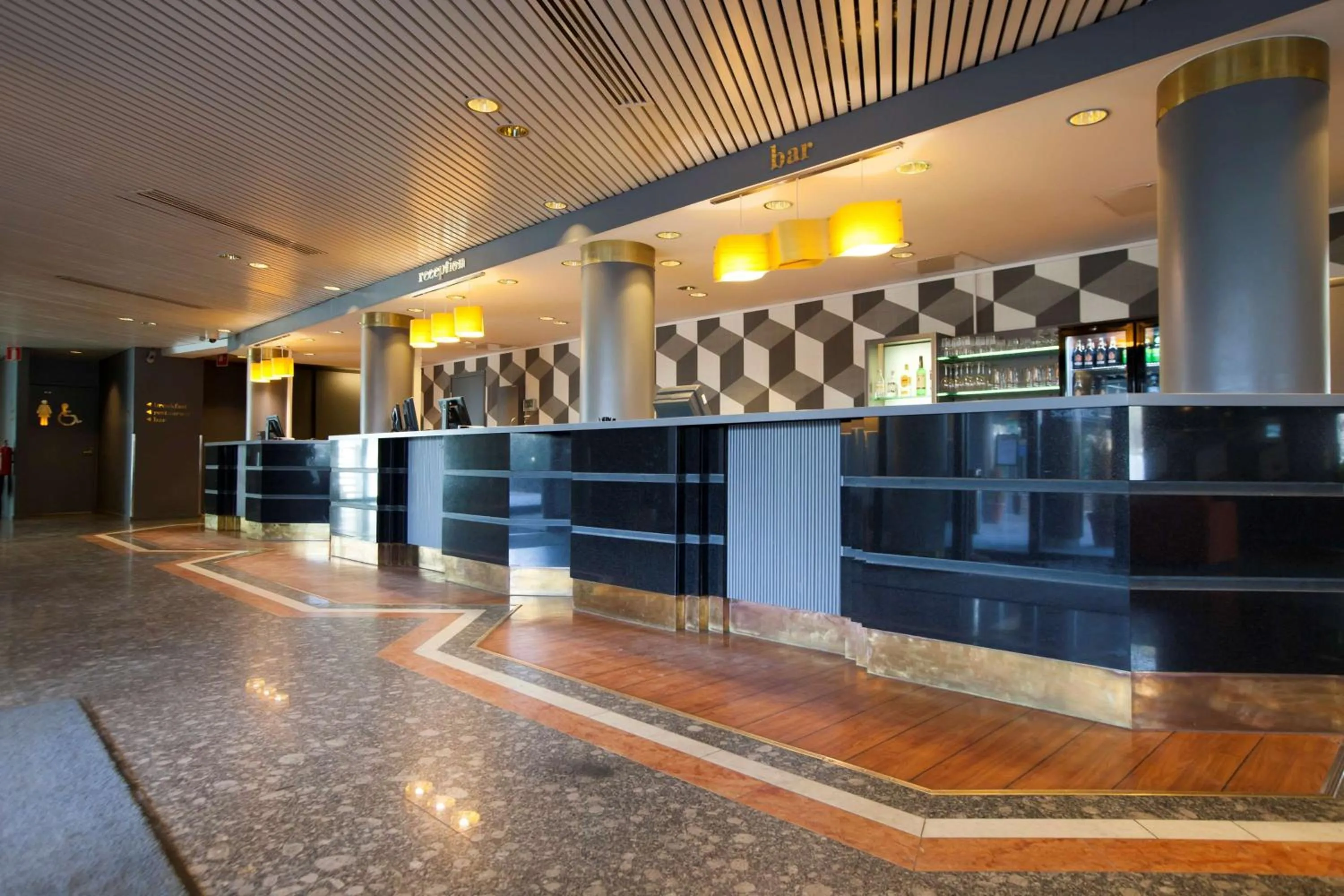 Lobby or reception in Scandic Kuopio