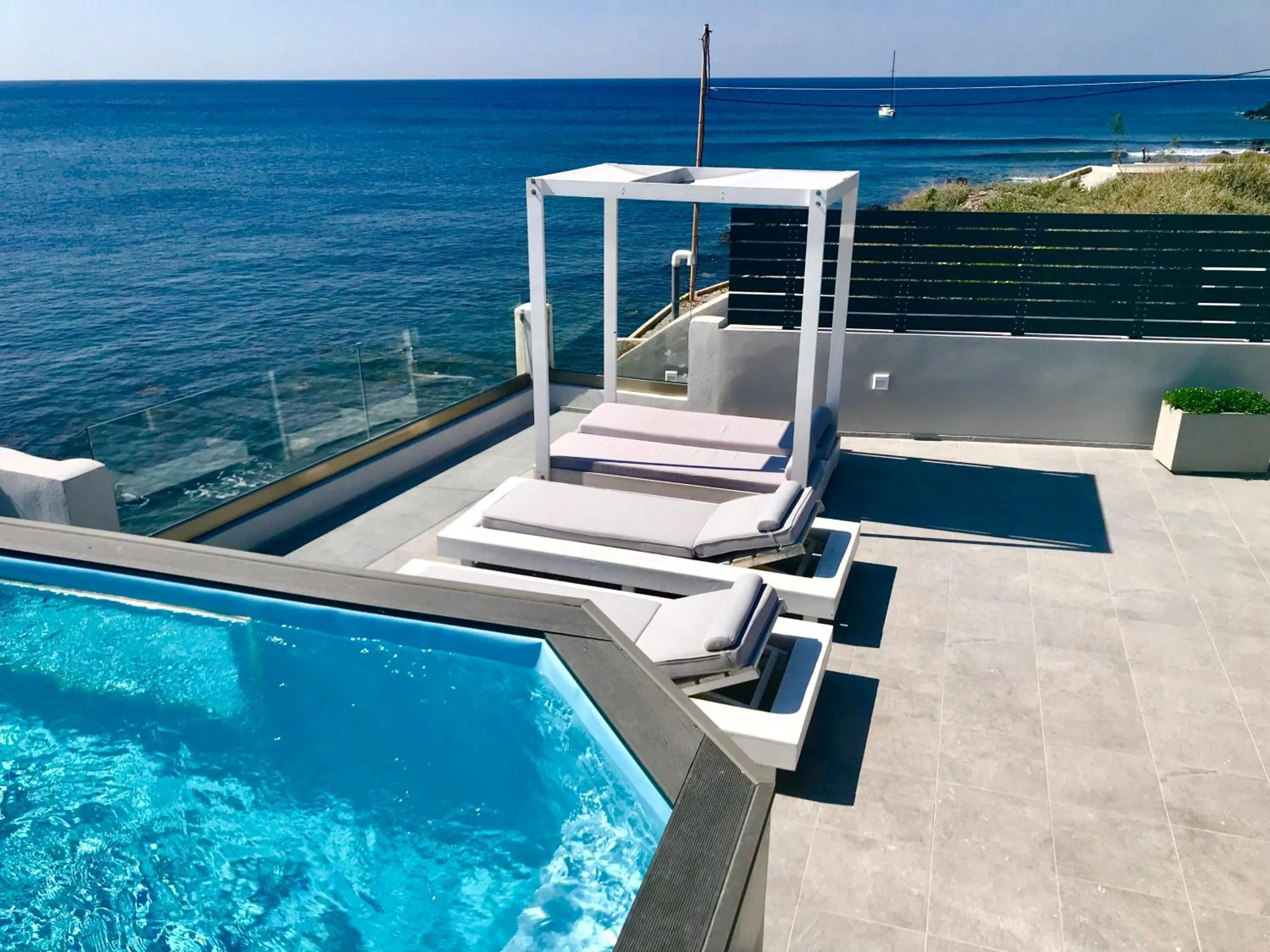 Patio in Sublime Villa & Caves