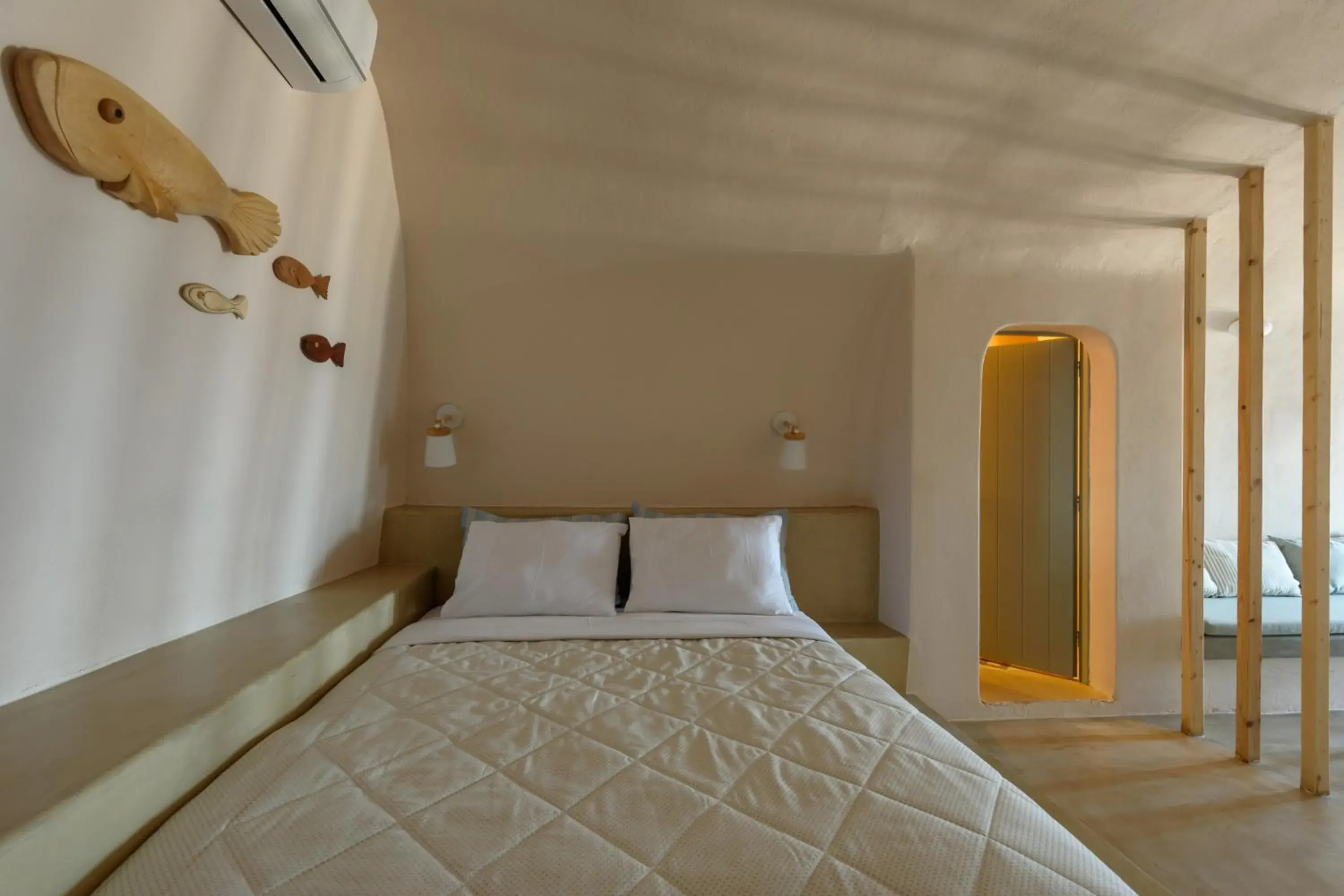 Bedroom, Bed in Sublime Villa & Caves Bedroom, Bed in Sublime Villa & Caves