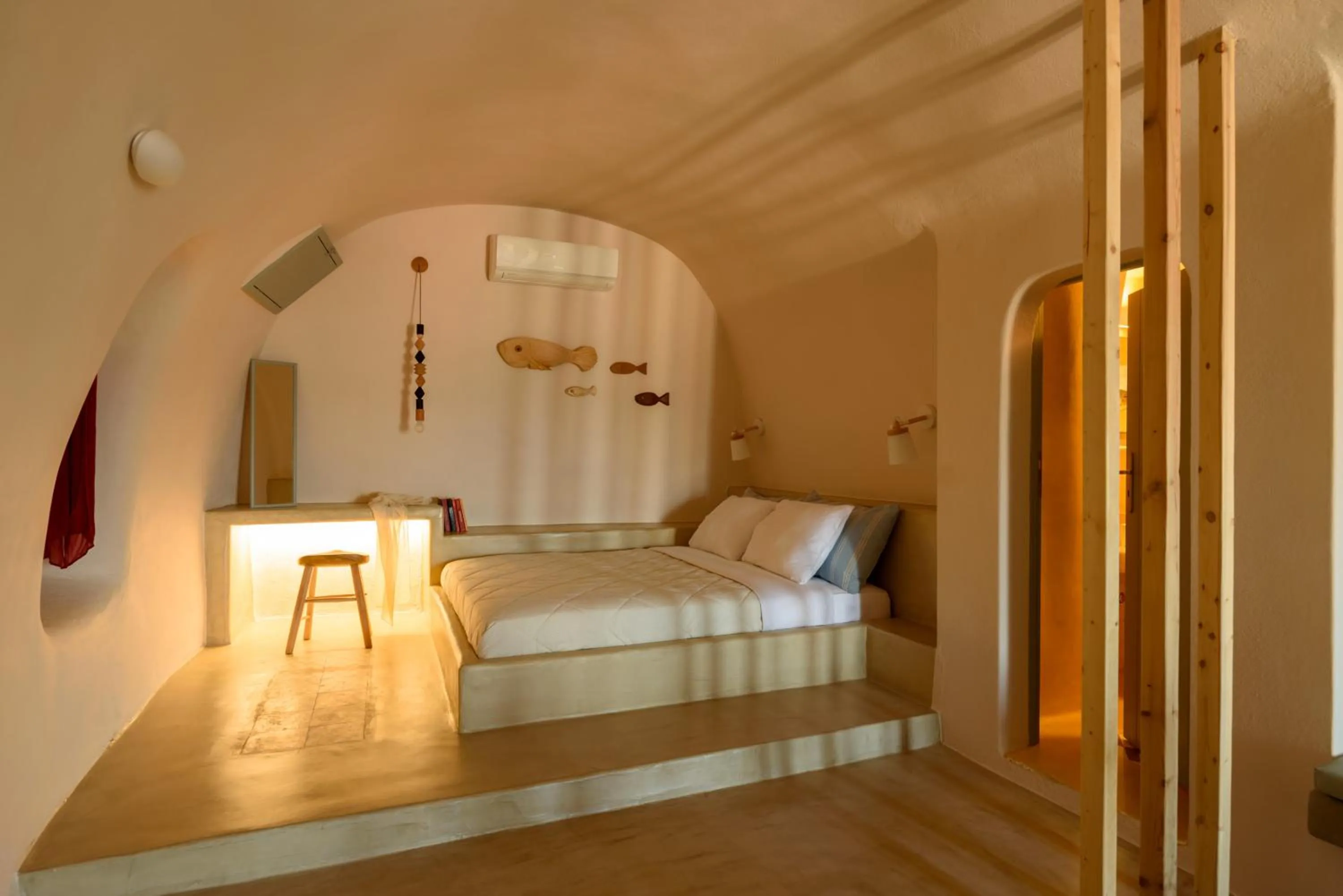 Bedroom, Bed in Sublime Villa & Caves