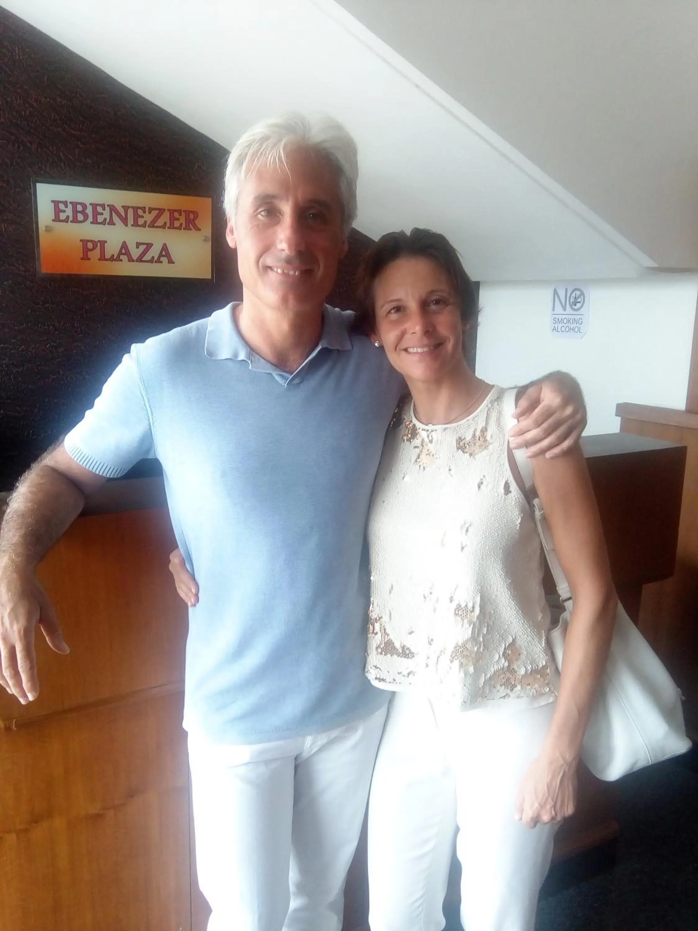 Guests in Ebenezer Plaza