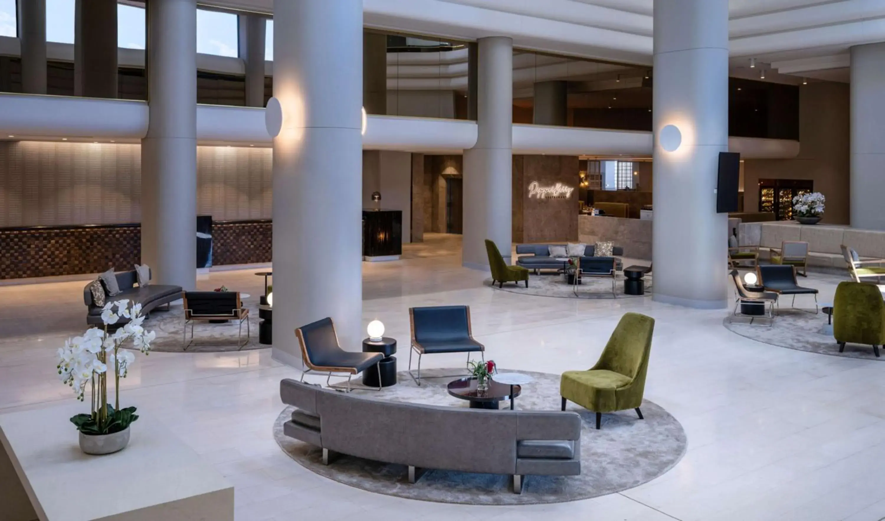 Lobby or reception in Hilton Darwin Lobby or reception in Hilton Darwin