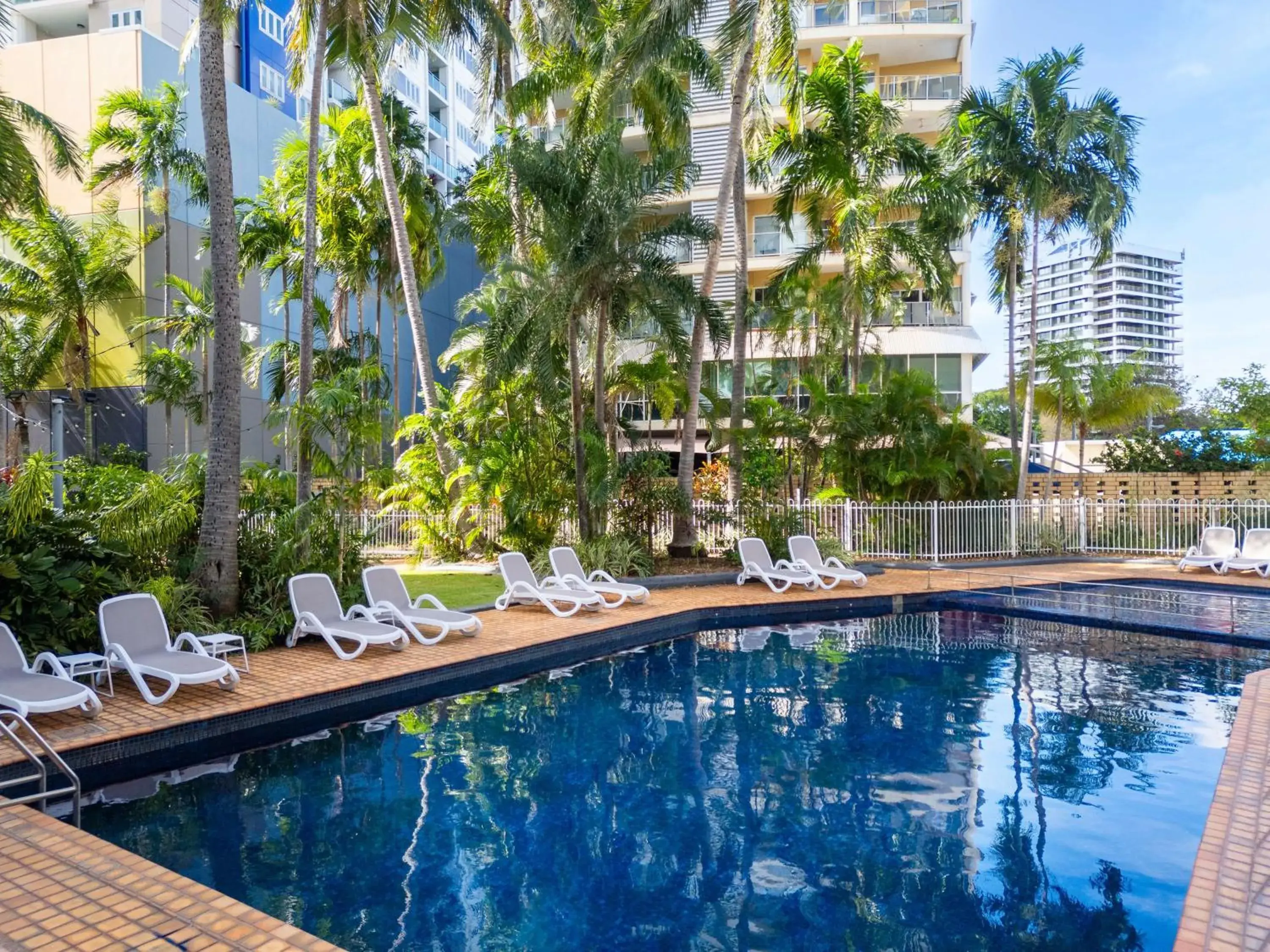 Pool view in Hilton Garden Inn Darwin Pool view in Hilton Garden Inn Darwin