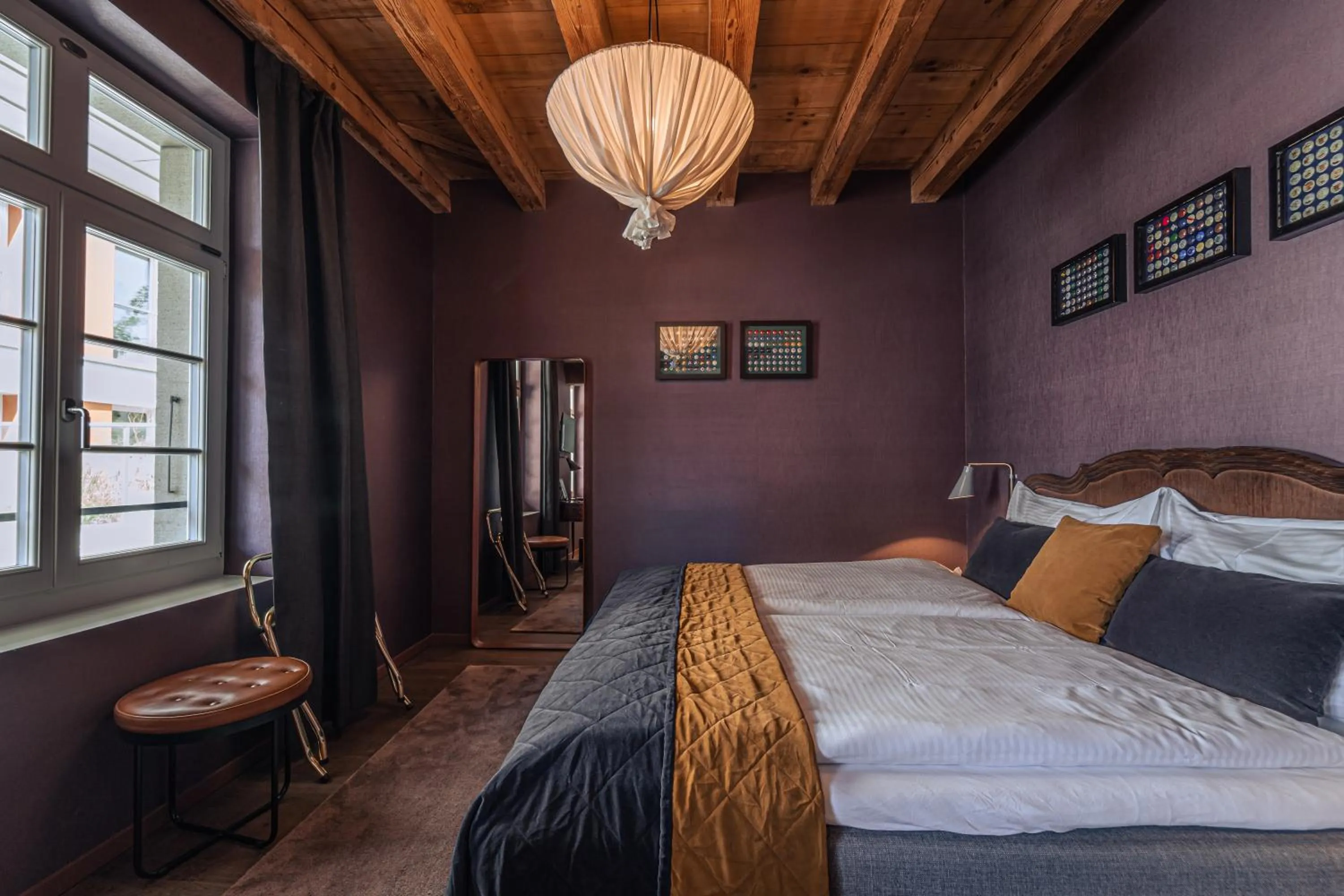 Bed in Boutique Hotel Spedition a member of DESIGN HOTELS