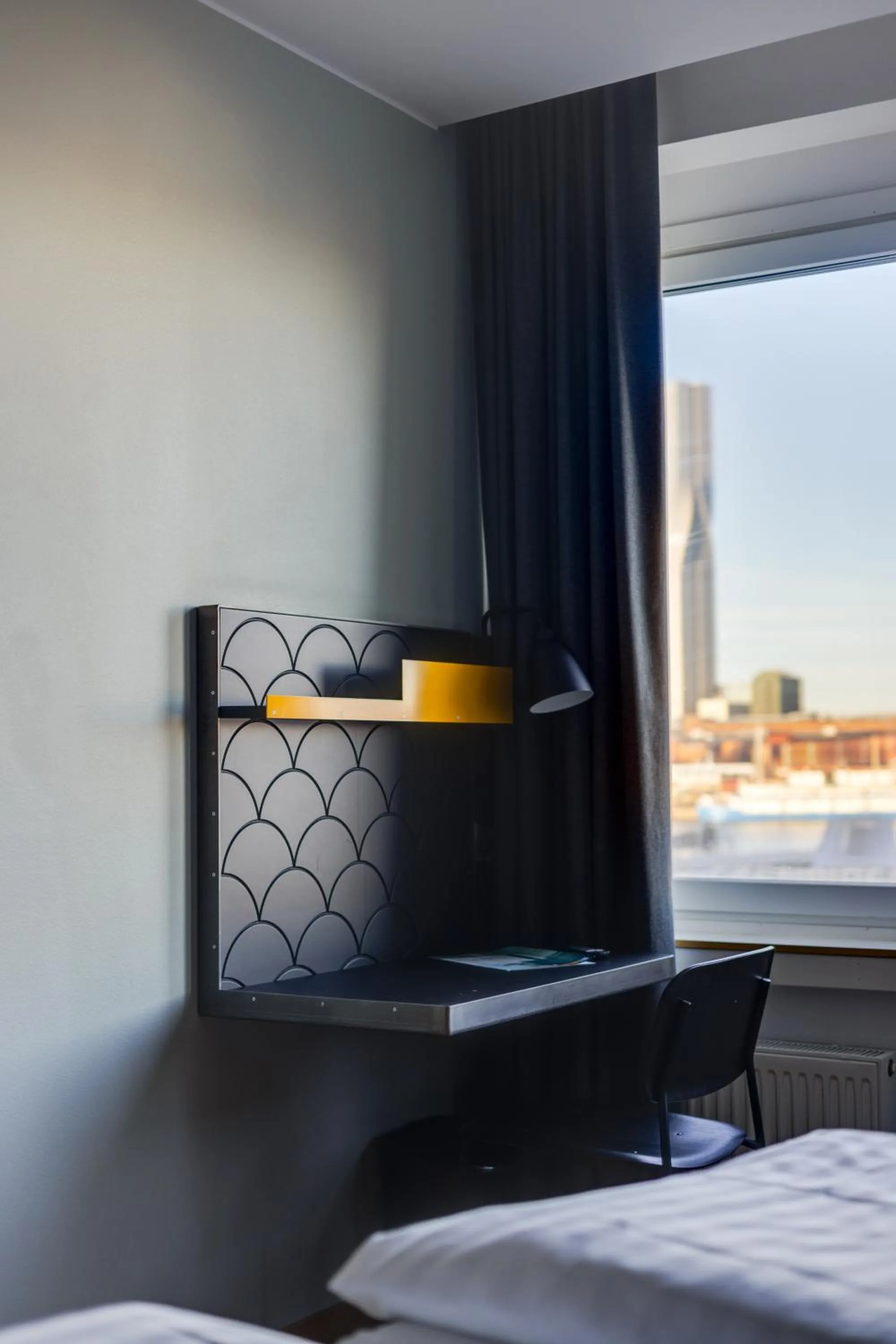 Bed in Comfort Hotel Göteborg