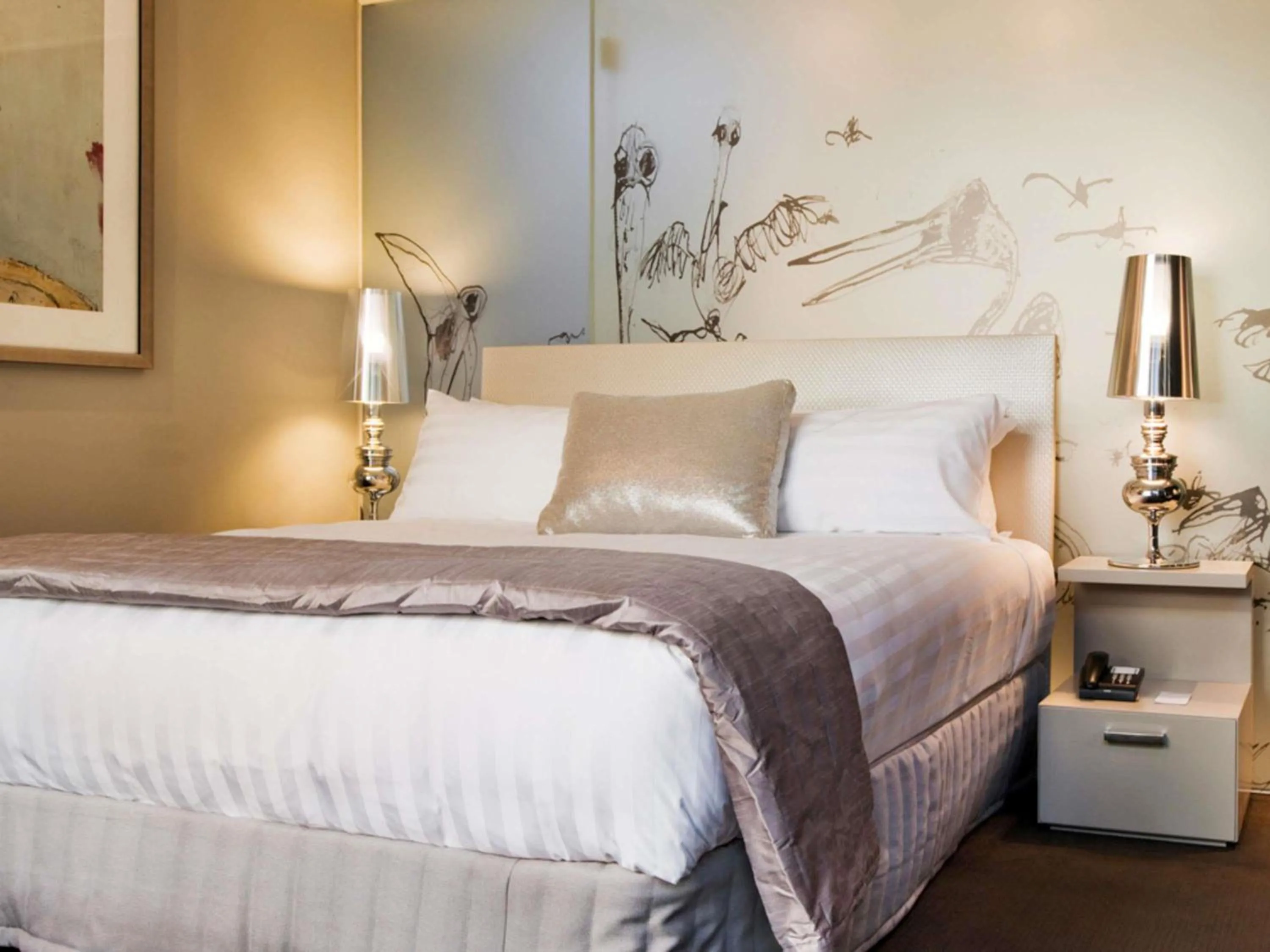 Bedroom, Bed in The Olsen Melbourne Art Series