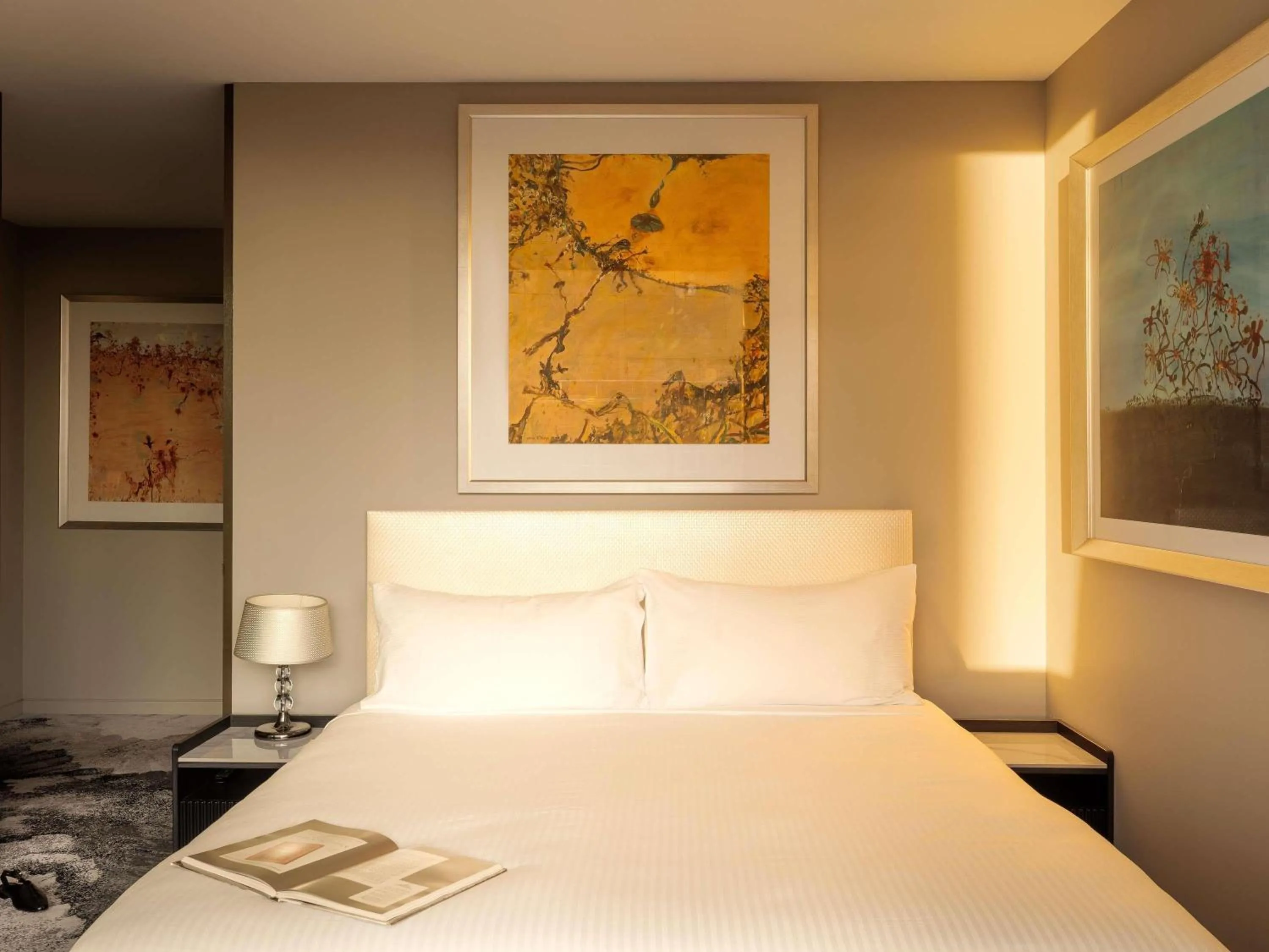 Bedroom, Bed in The Olsen Melbourne Art Series