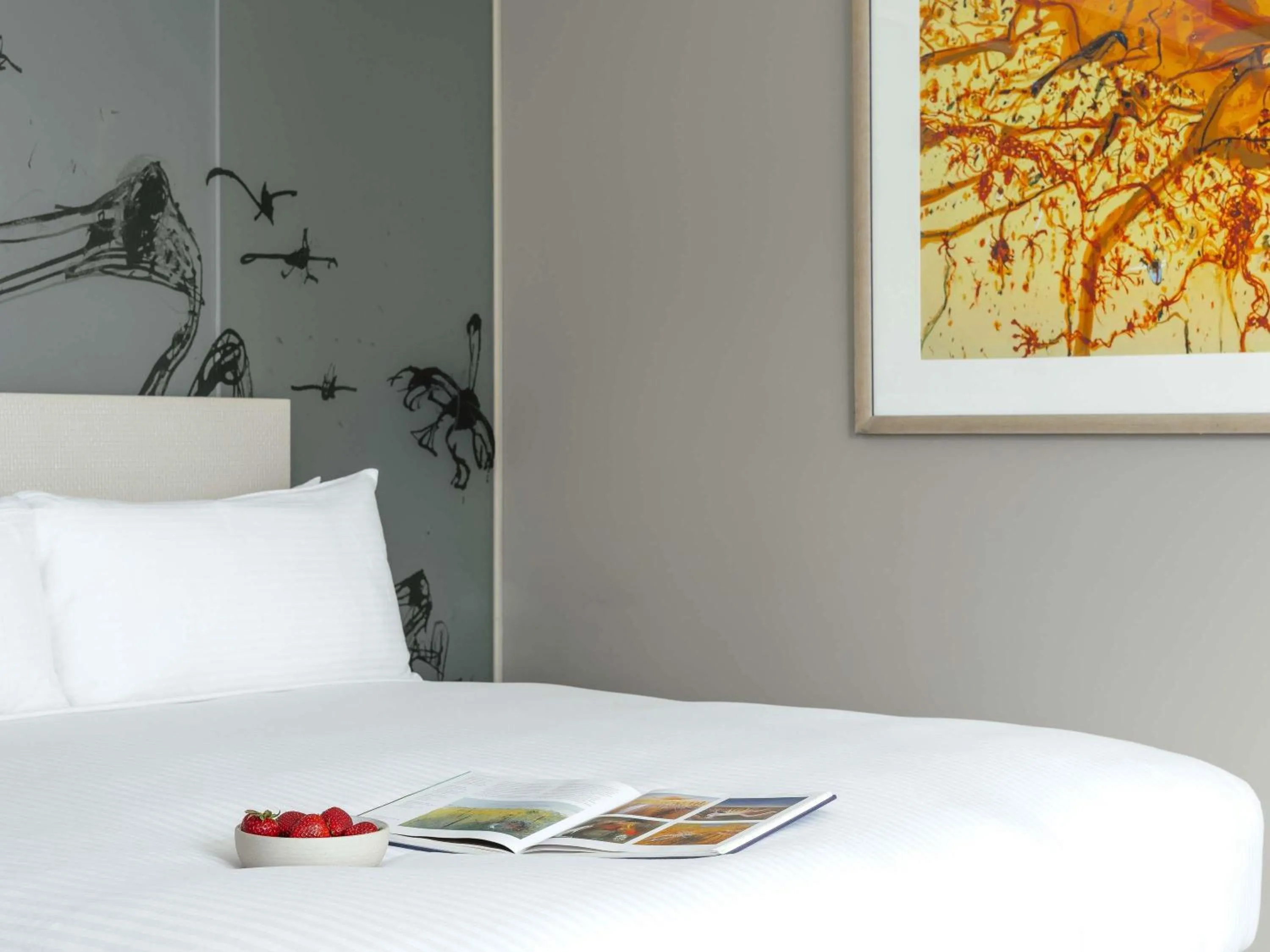 Bedroom, Bed in The Olsen Melbourne Art Series