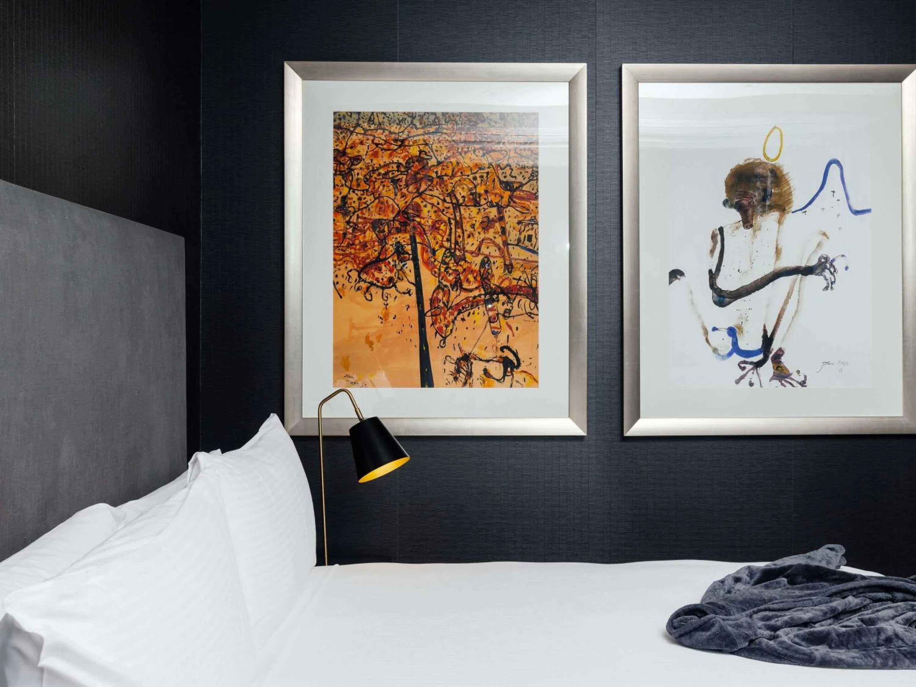 Bedroom, Bed in The Olsen Melbourne Art Series