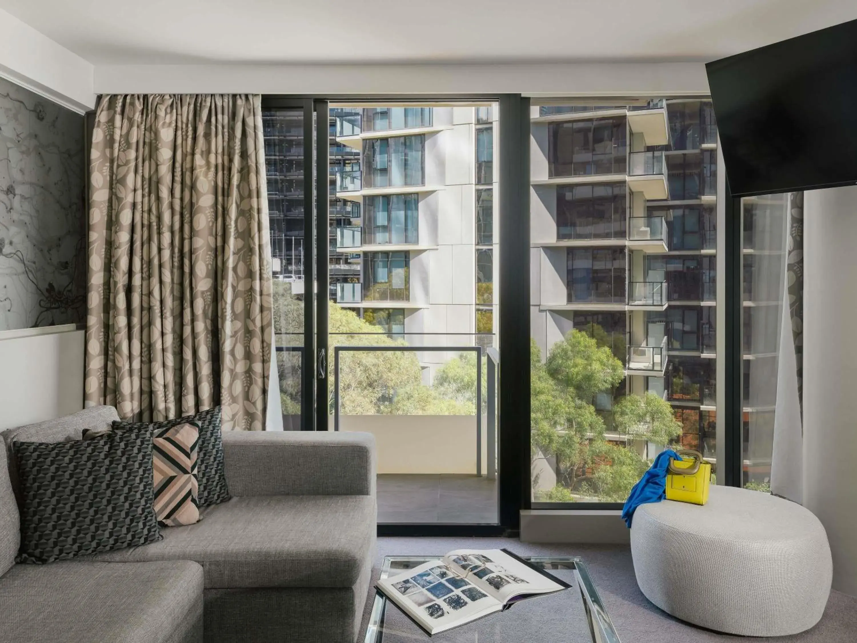 Bedroom in The Olsen Melbourne Art Series Bedroom in The Olsen Melbourne Art Series