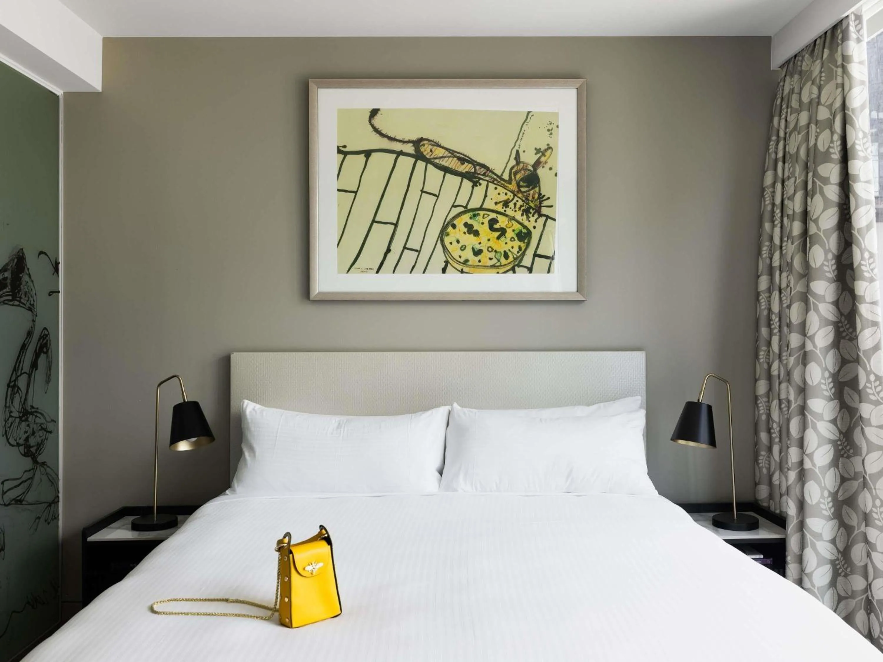 Bedroom, Bed in The Olsen Melbourne Art Series