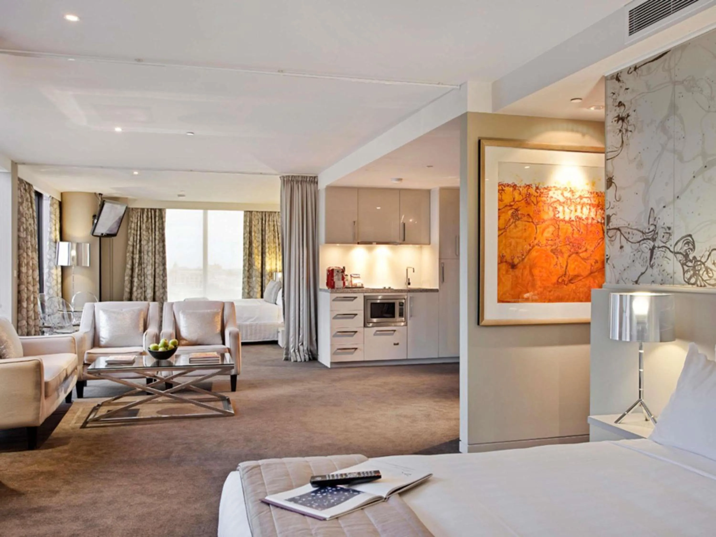 Bedroom, Bed in The Olsen Melbourne Art Series