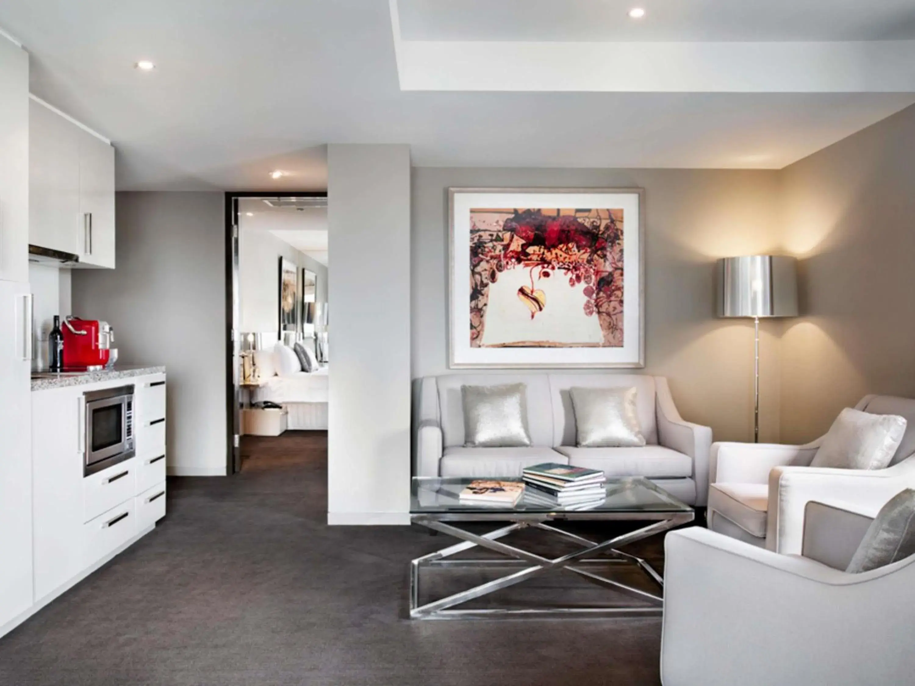 Bedroom in The Olsen Melbourne Art Series Bedroom in The Olsen Melbourne Art Series