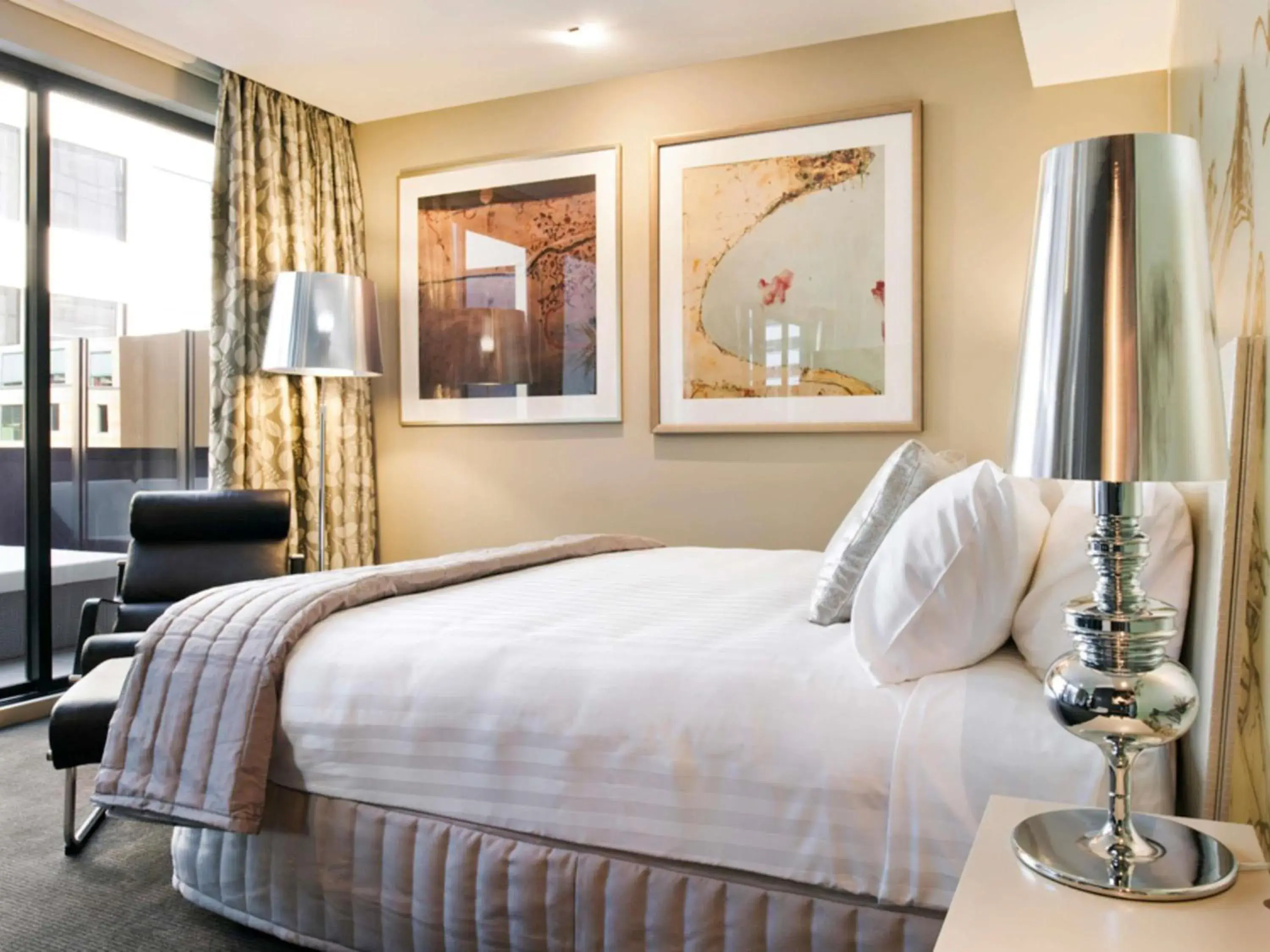 Bedroom, Bed in The Olsen Melbourne Art Series Bedroom, Bed in The Olsen Melbourne Art Series