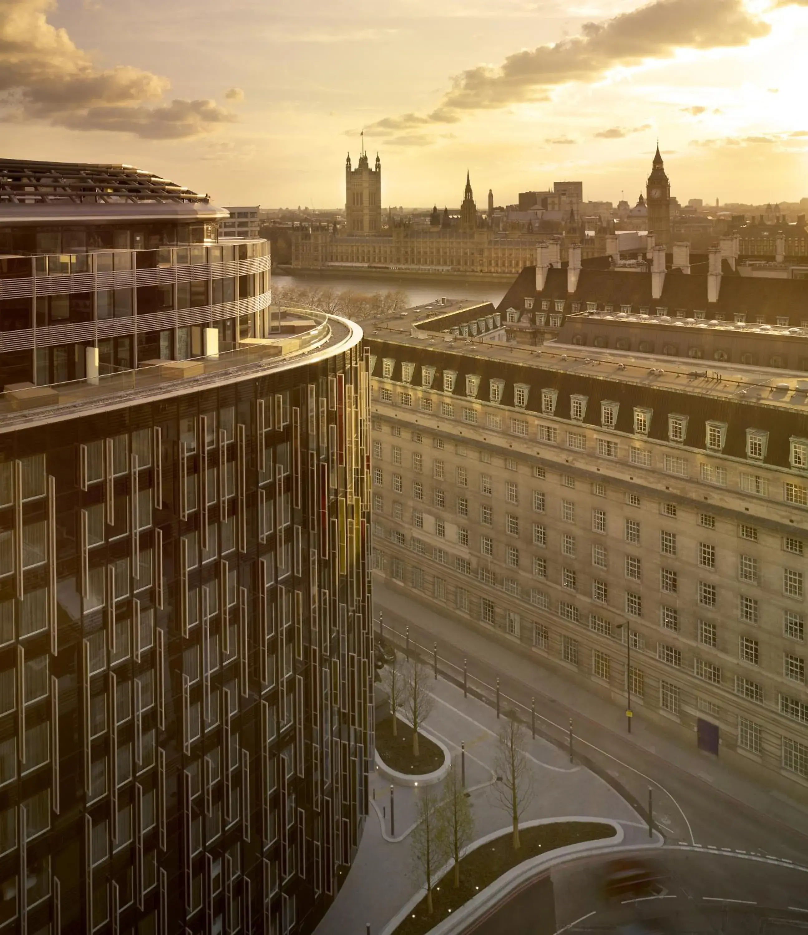 Facade/entrance in Park Plaza London Westminster Bridge Facade/entrance in Park Plaza London Westminster Bridge
