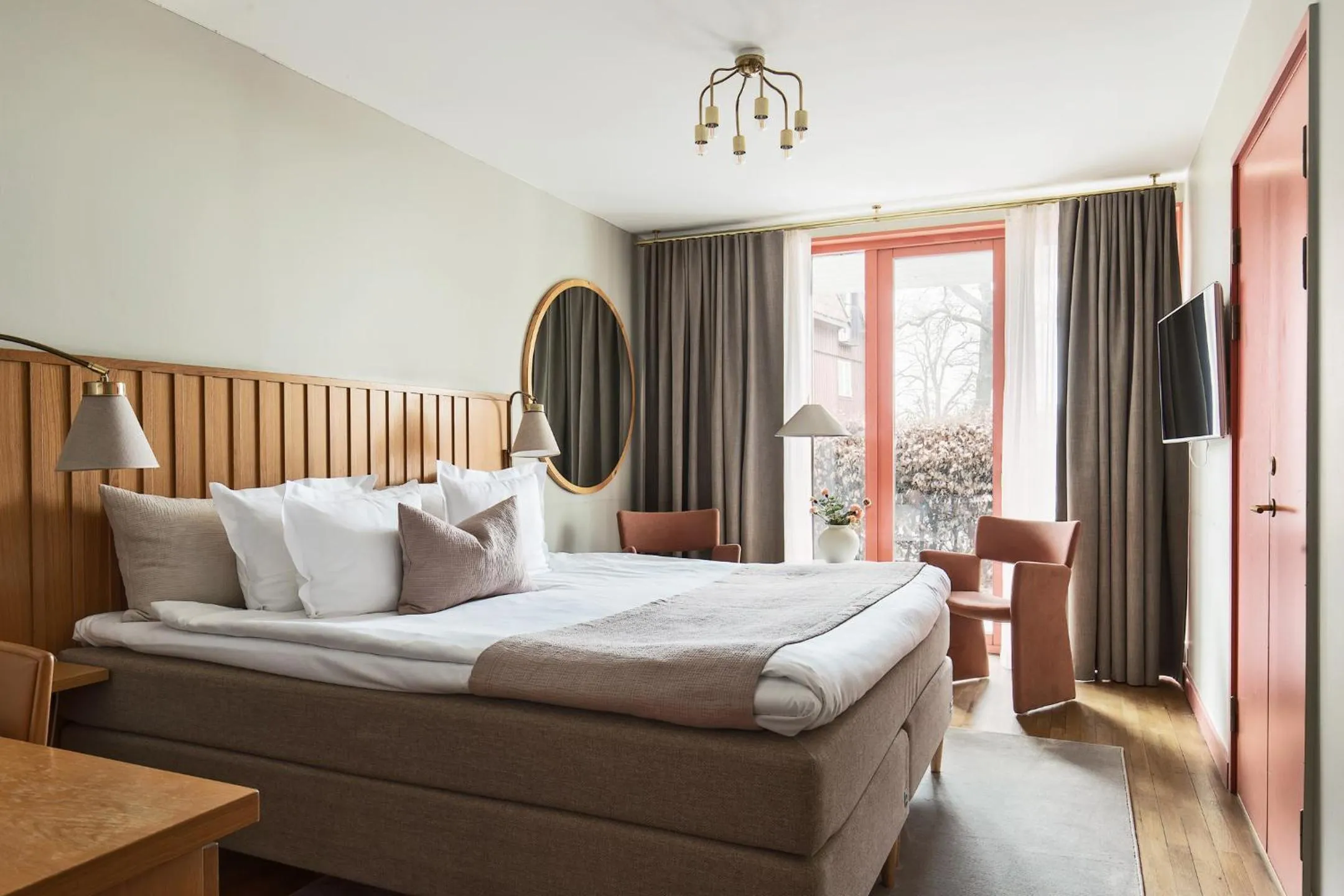 Photo of the whole room, Bed in Villa Källhagen