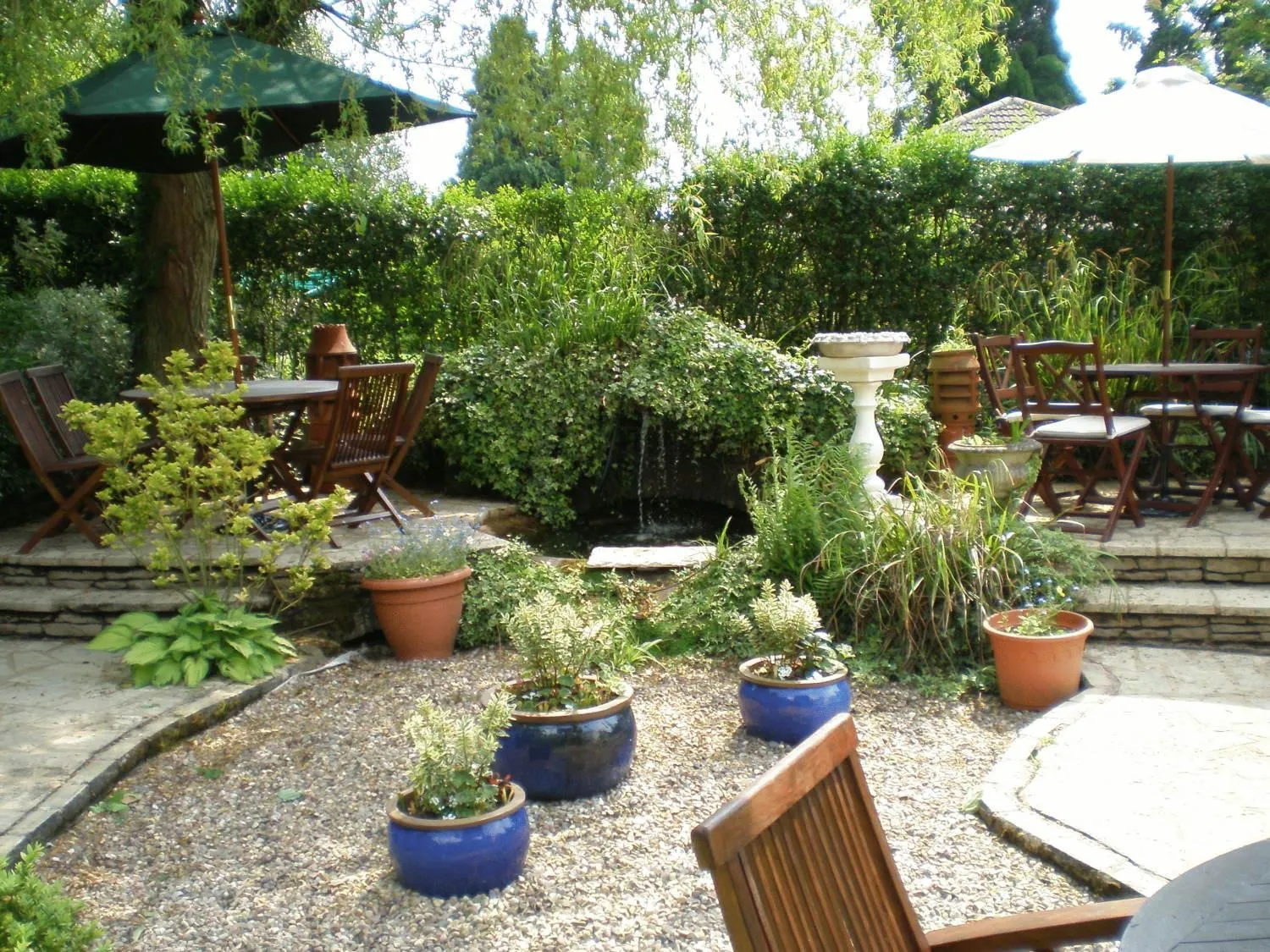 Garden in Haigs Hotel