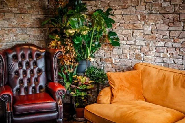 Communal lounge/ TV room in Grains Bar Hotel