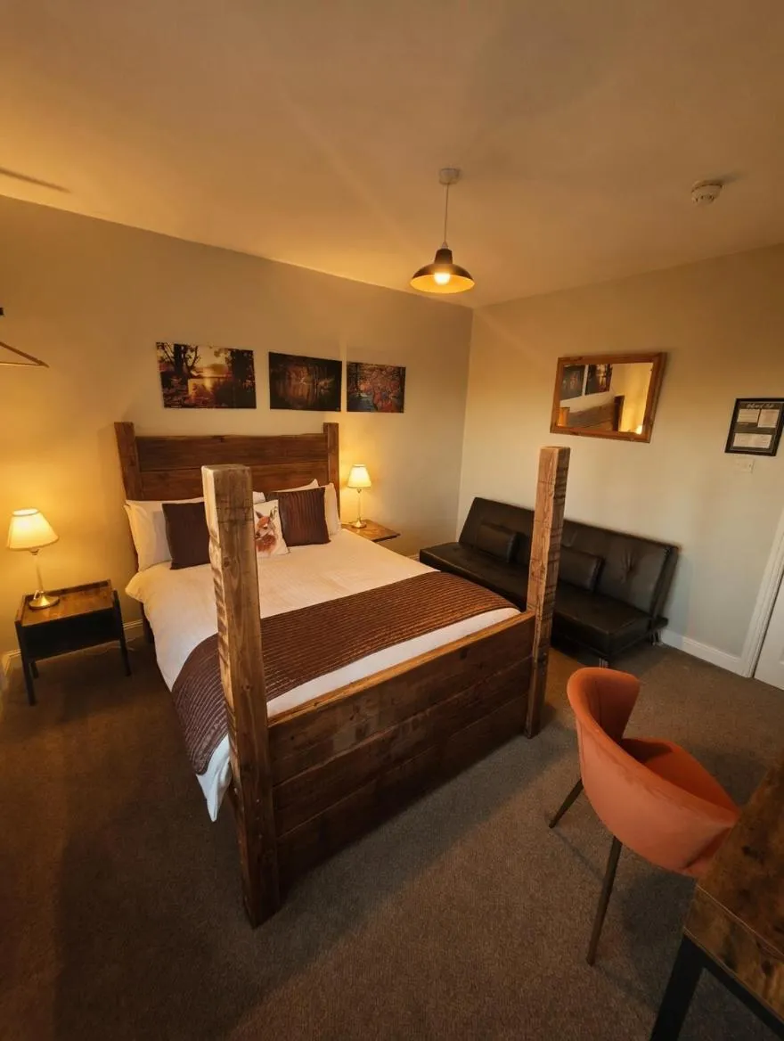 Bed in Grains Bar Hotel