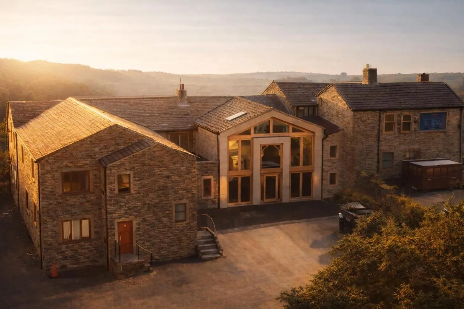 Property building in Grains Bar Hotel