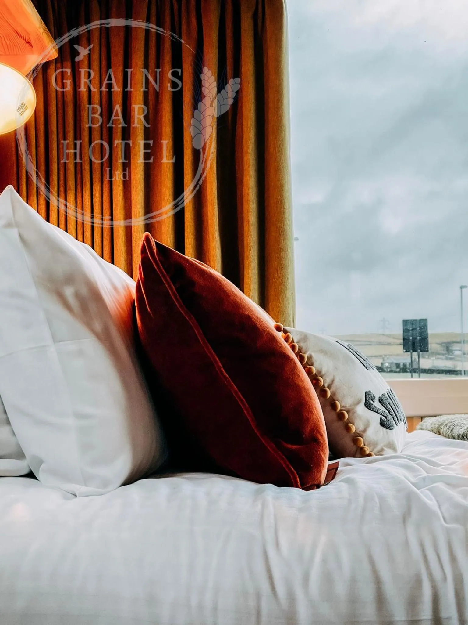 Bed in Grains Bar Hotel