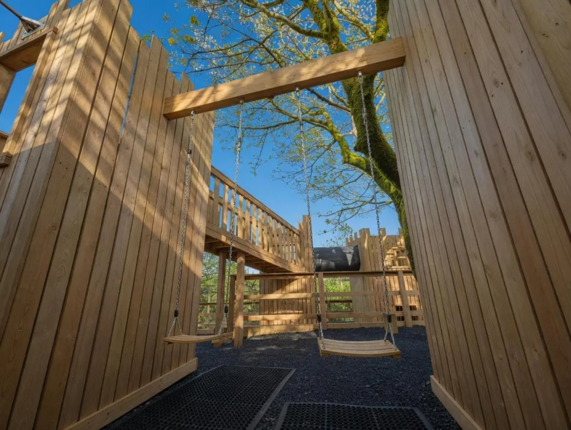 Children play ground in Grains Bar Hotel