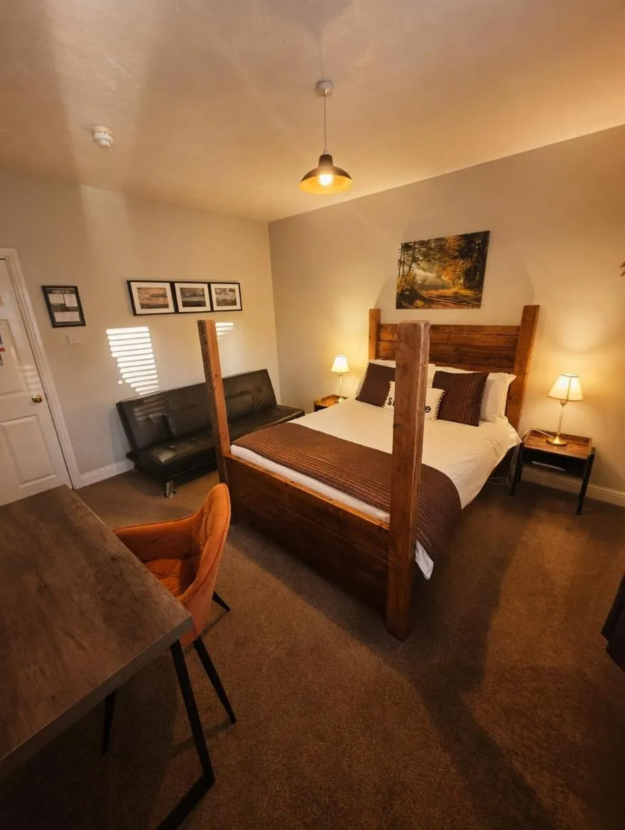 Bed in Grains Bar Hotel