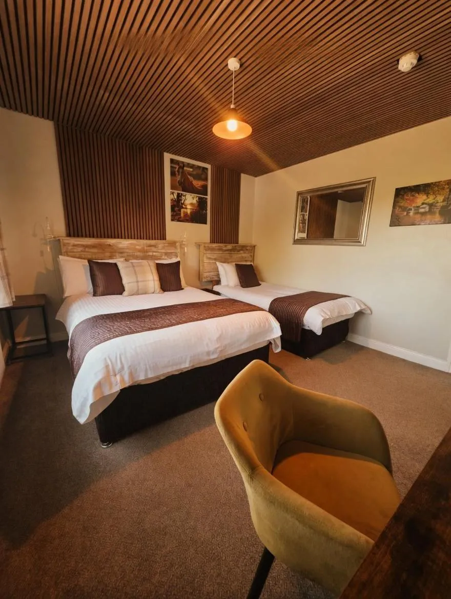 Bed in Grains Bar Hotel
