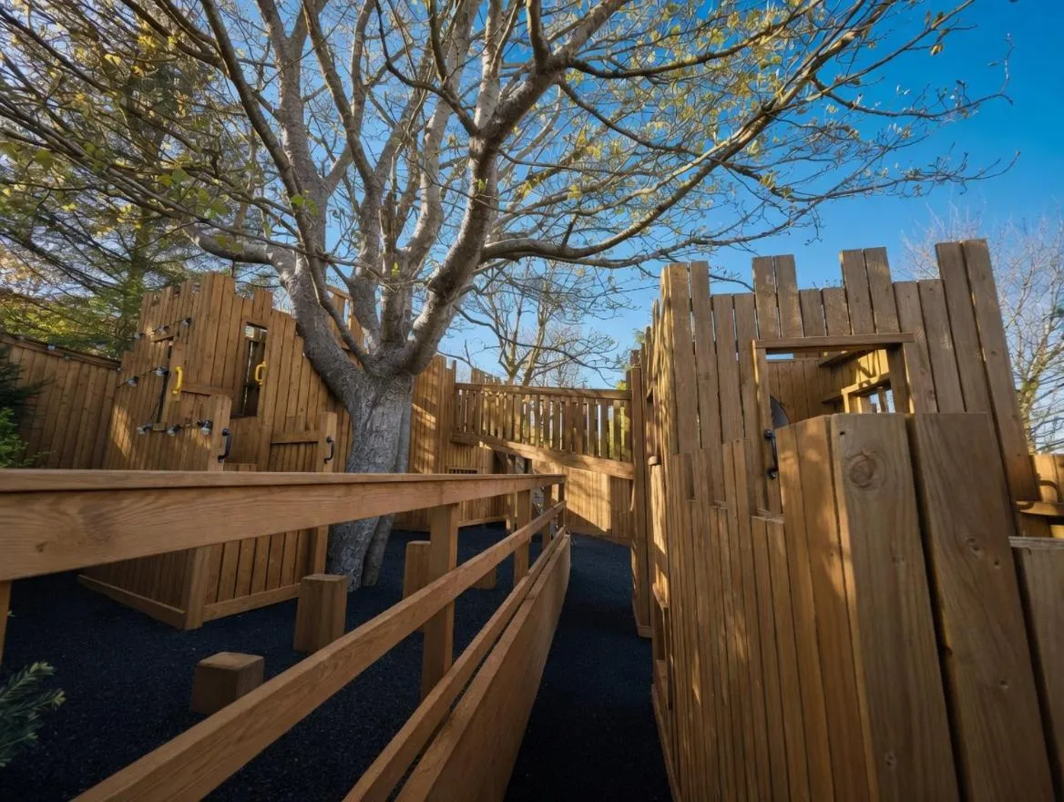 Children play ground in Grains Bar Hotel