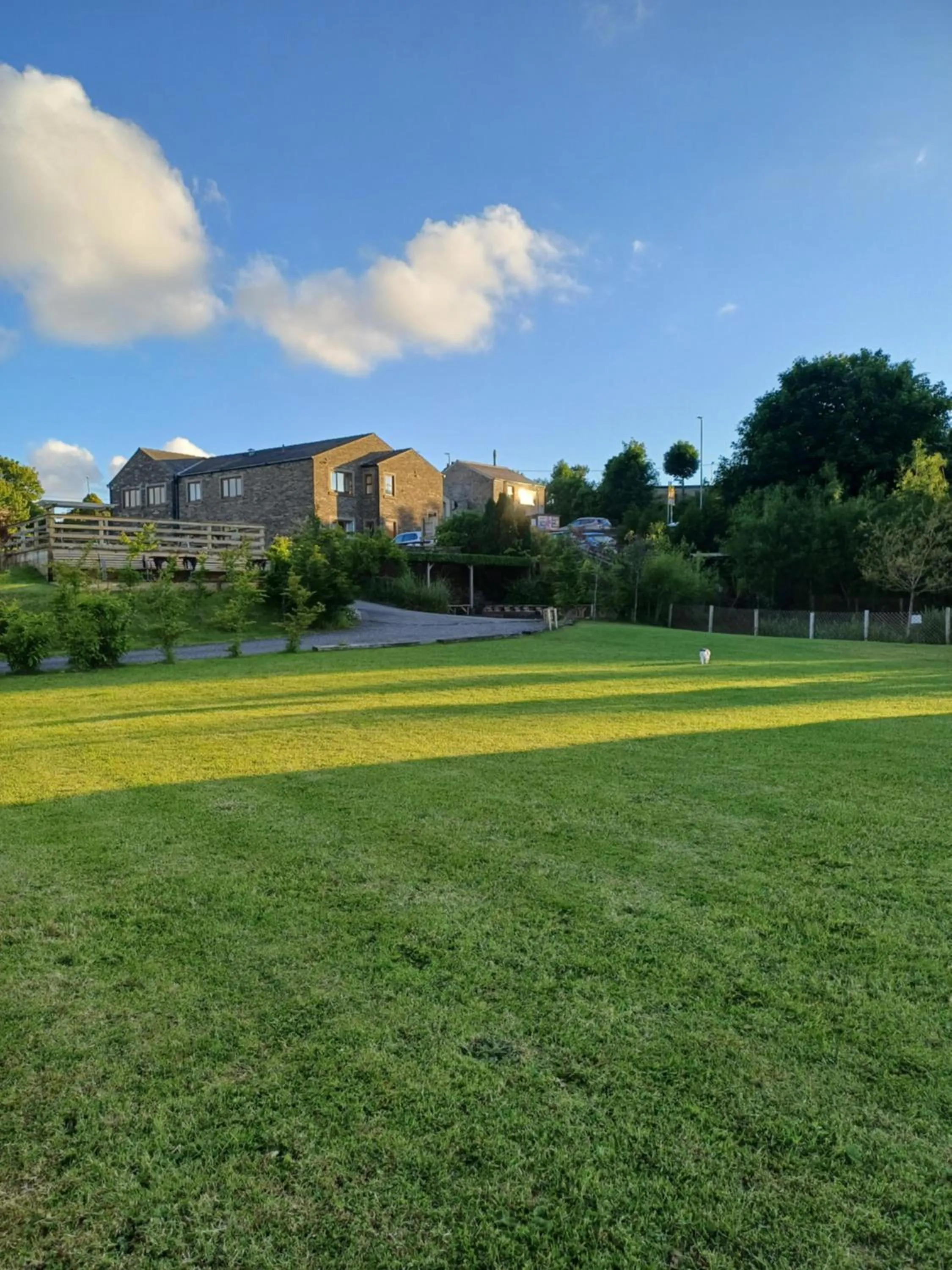 Garden view in Grains Bar Hotel