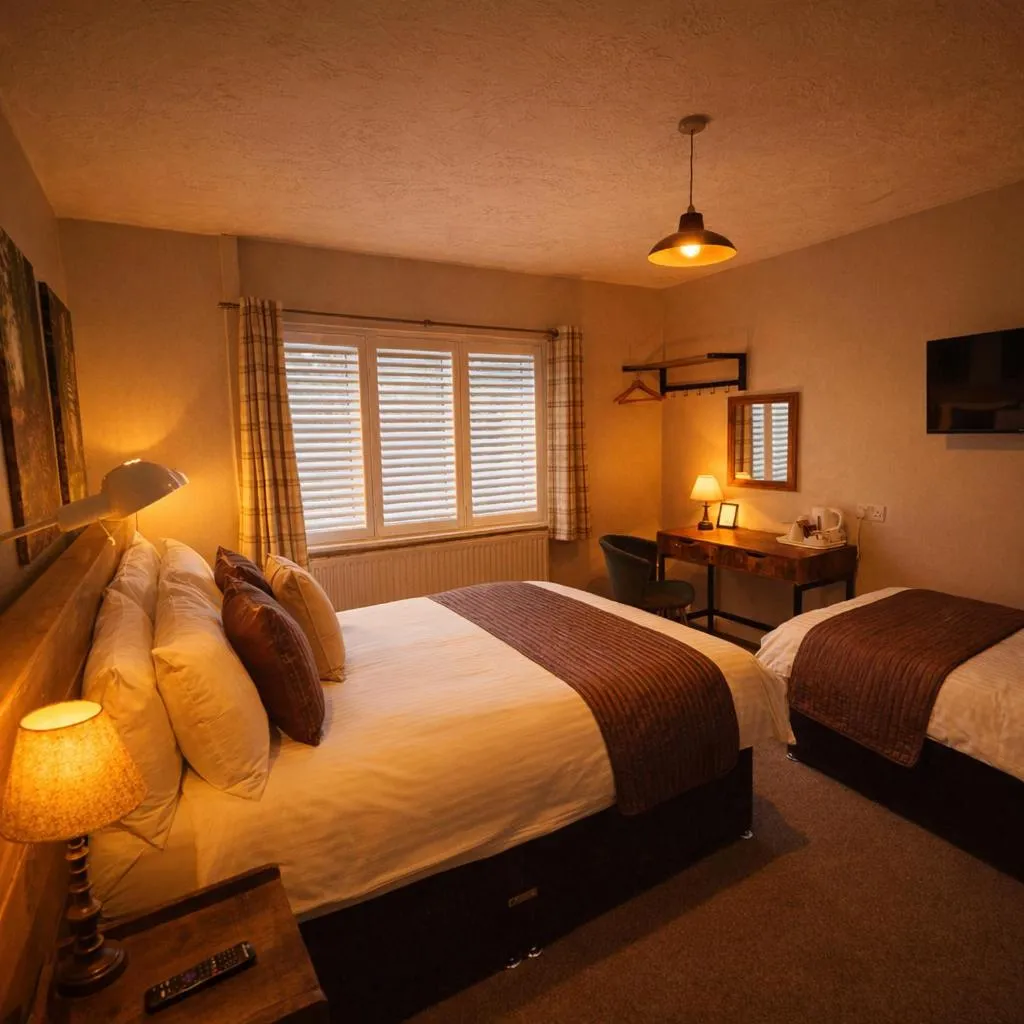 Bed in Grains Bar Hotel